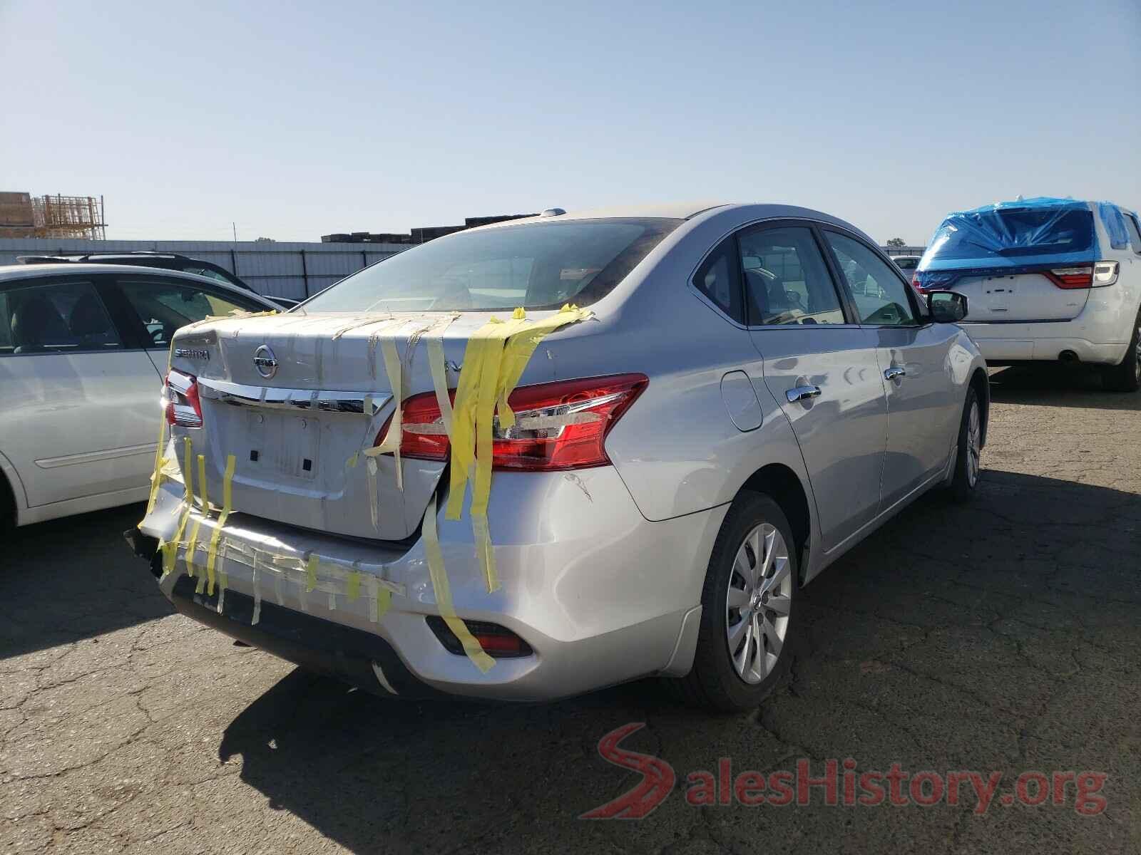 3N1AB7AP4KY272744 2019 NISSAN SENTRA