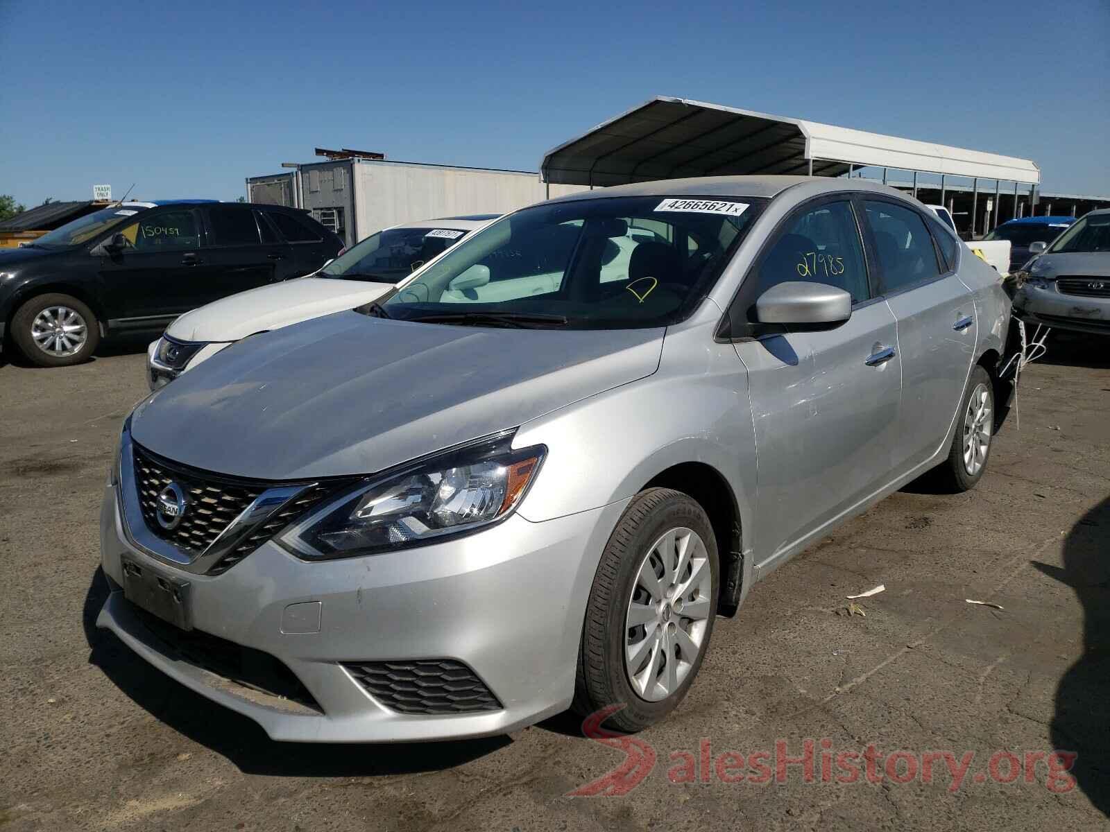 3N1AB7AP4KY272744 2019 NISSAN SENTRA