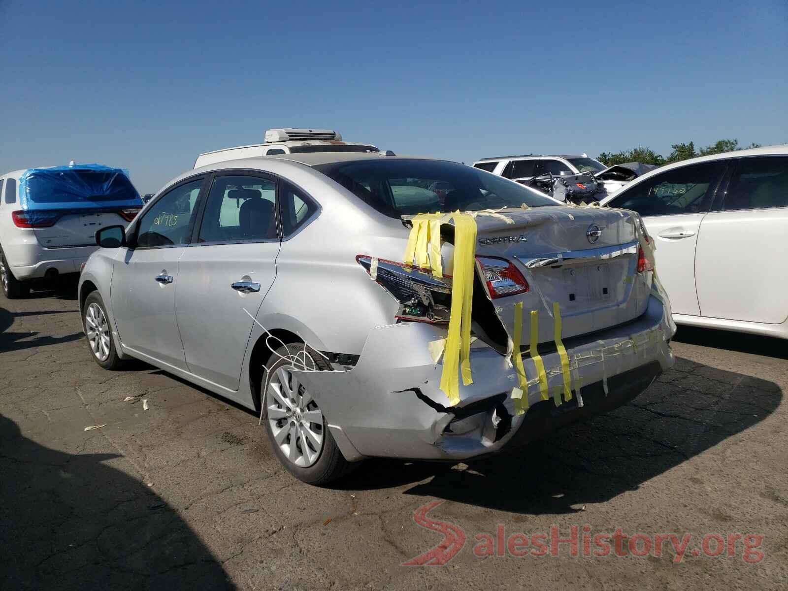 3N1AB7AP4KY272744 2019 NISSAN SENTRA