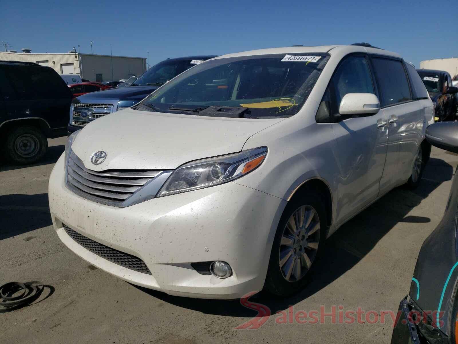 5TDDK3DC8FS111855 2015 TOYOTA SIENNA