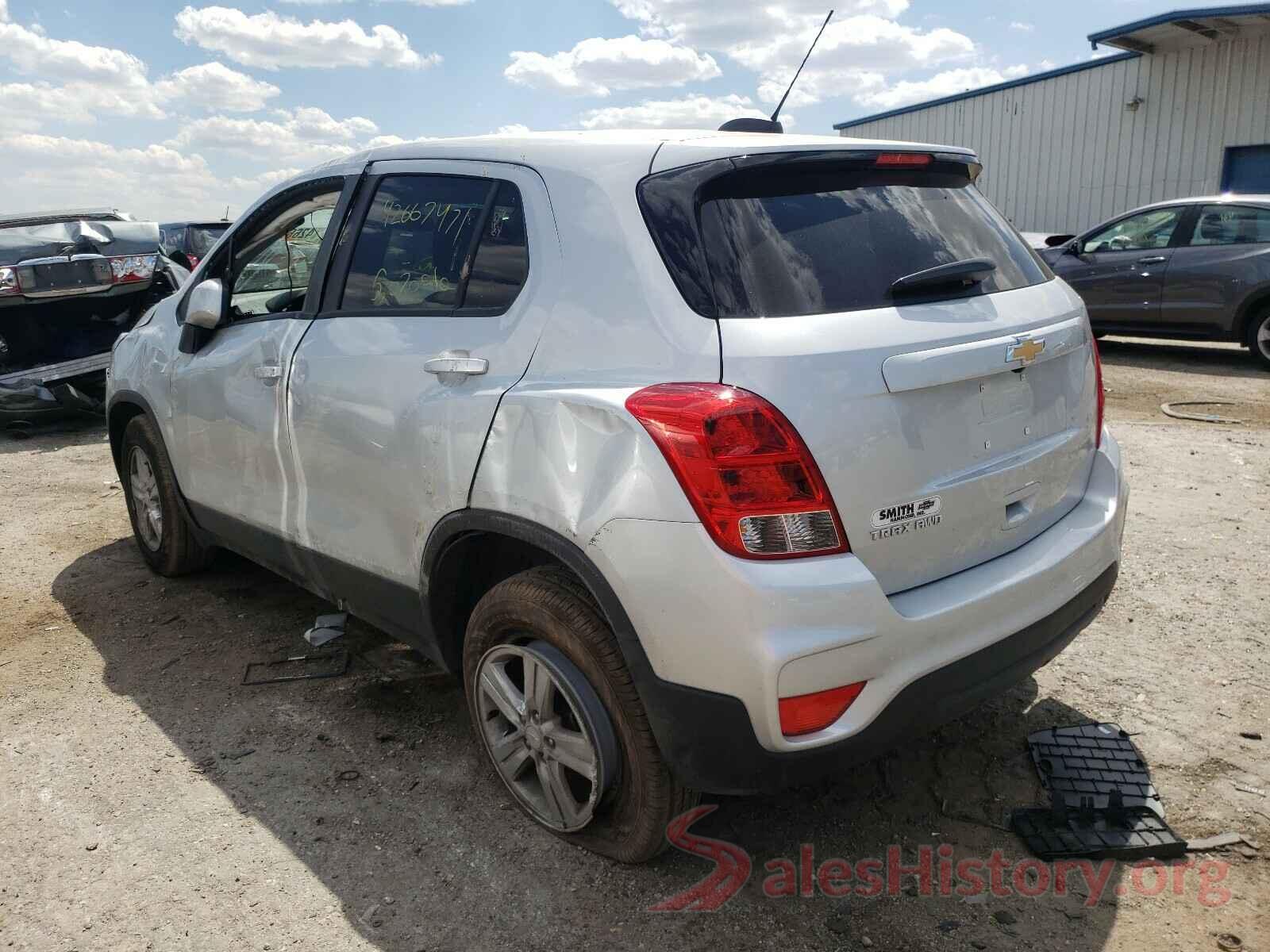 KL7CJNSB9MB303002 2021 CHEVROLET TRAX