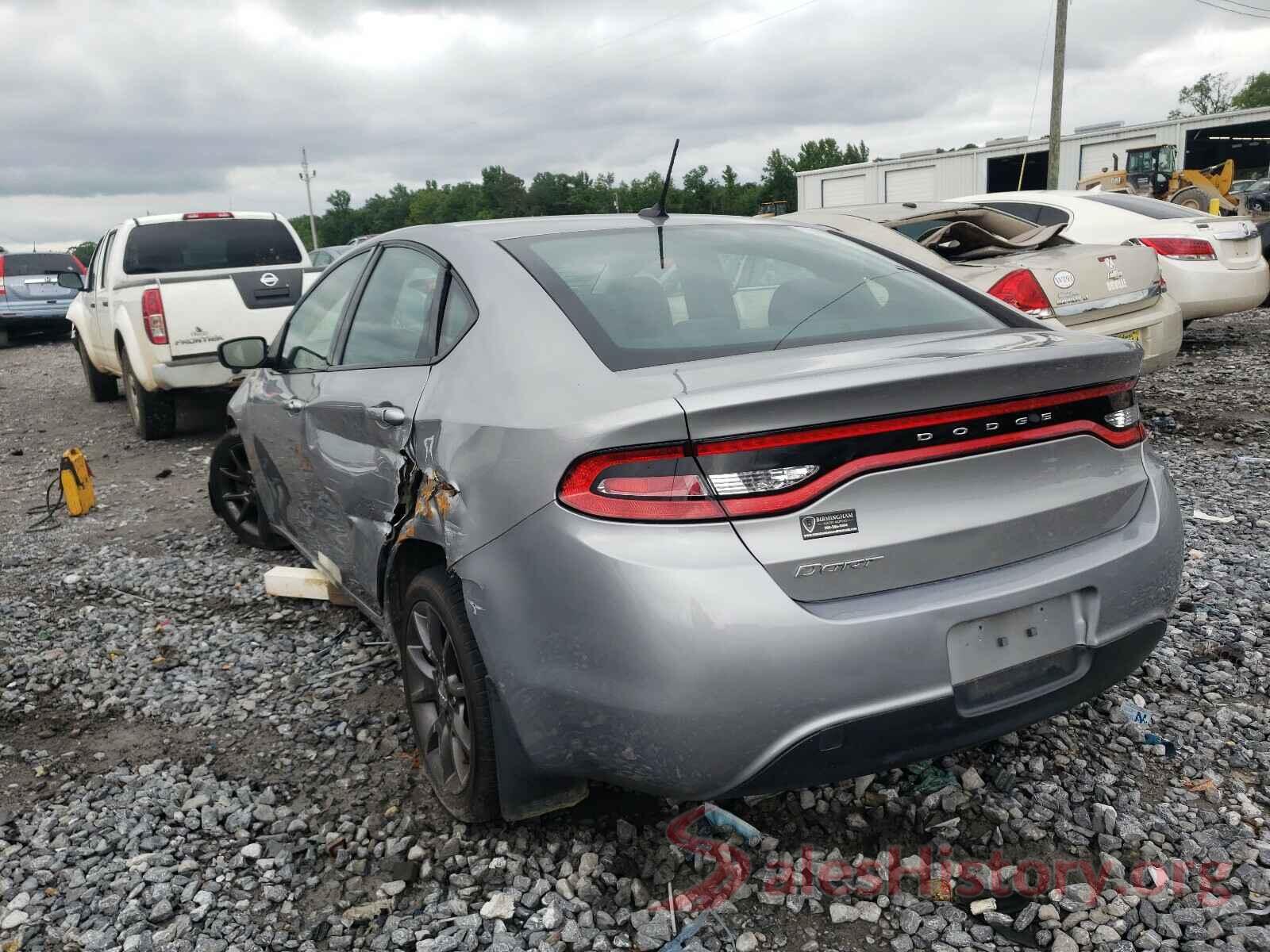 1C3CDFAA2GD529467 2016 DODGE DART