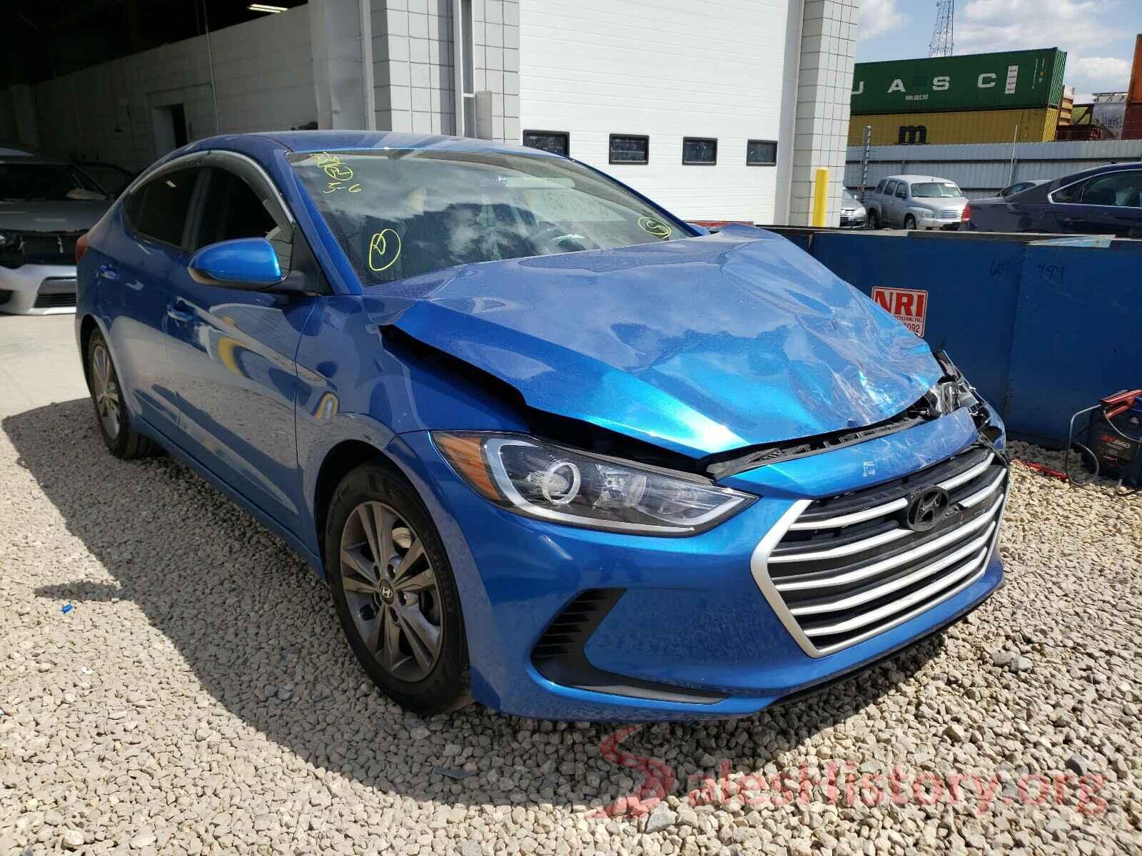 5NPD84LF9HH093410 2017 HYUNDAI ELANTRA