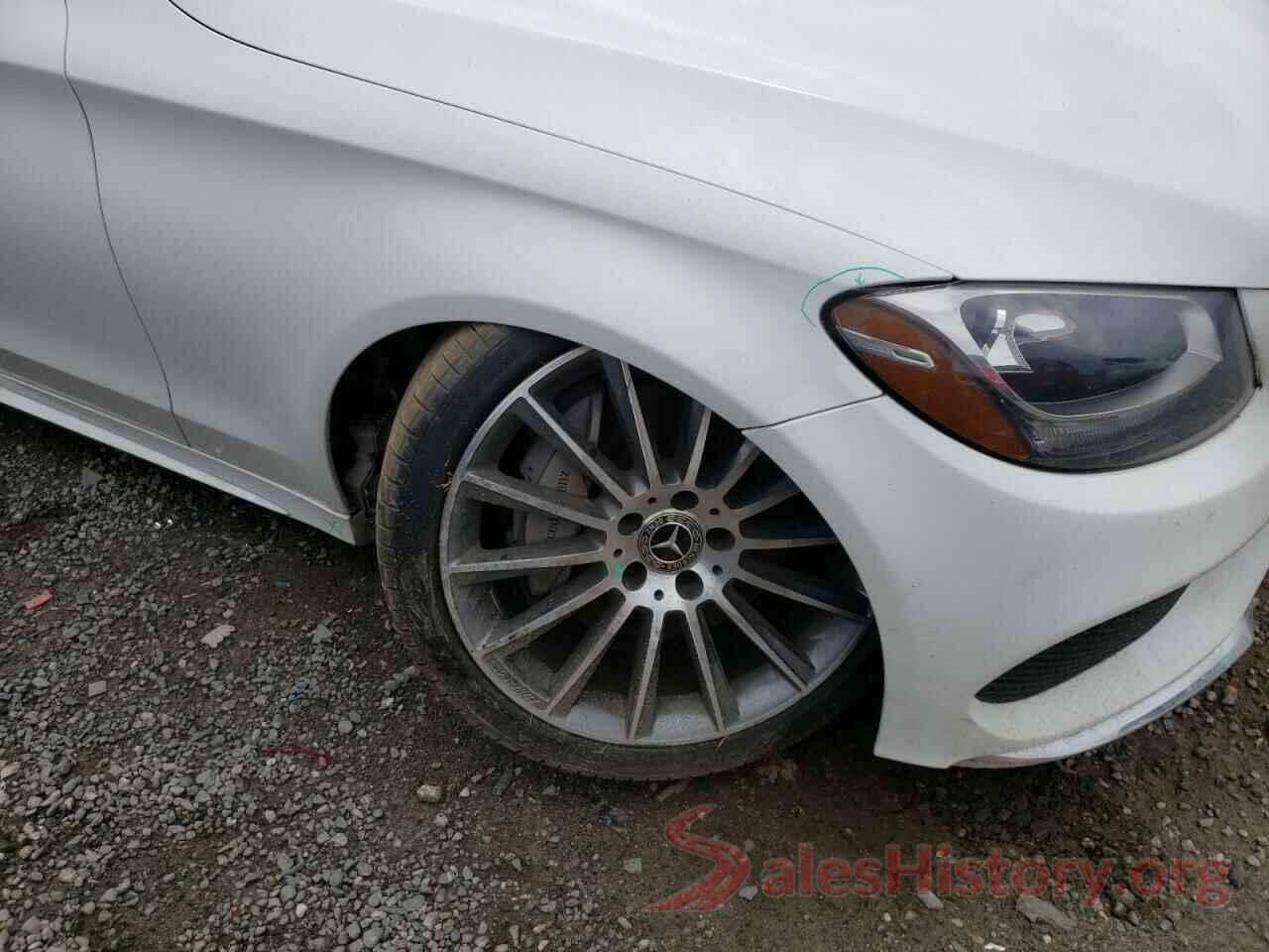 55SWF4JB9HU227134 2017 MERCEDES-BENZ C CLASS