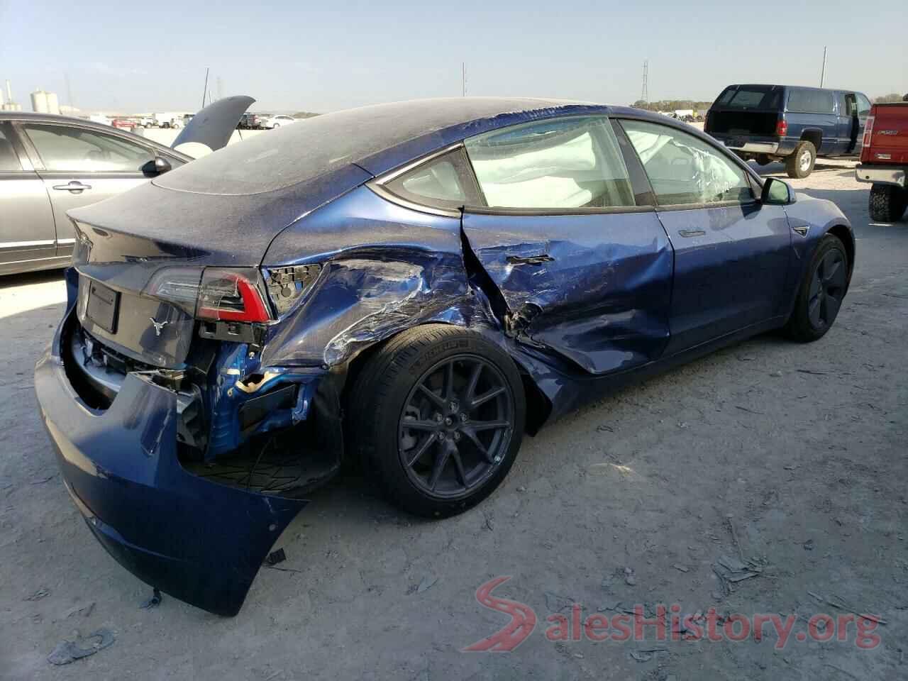 5YJ3E1EA7MF030366 2021 TESLA MODEL 3