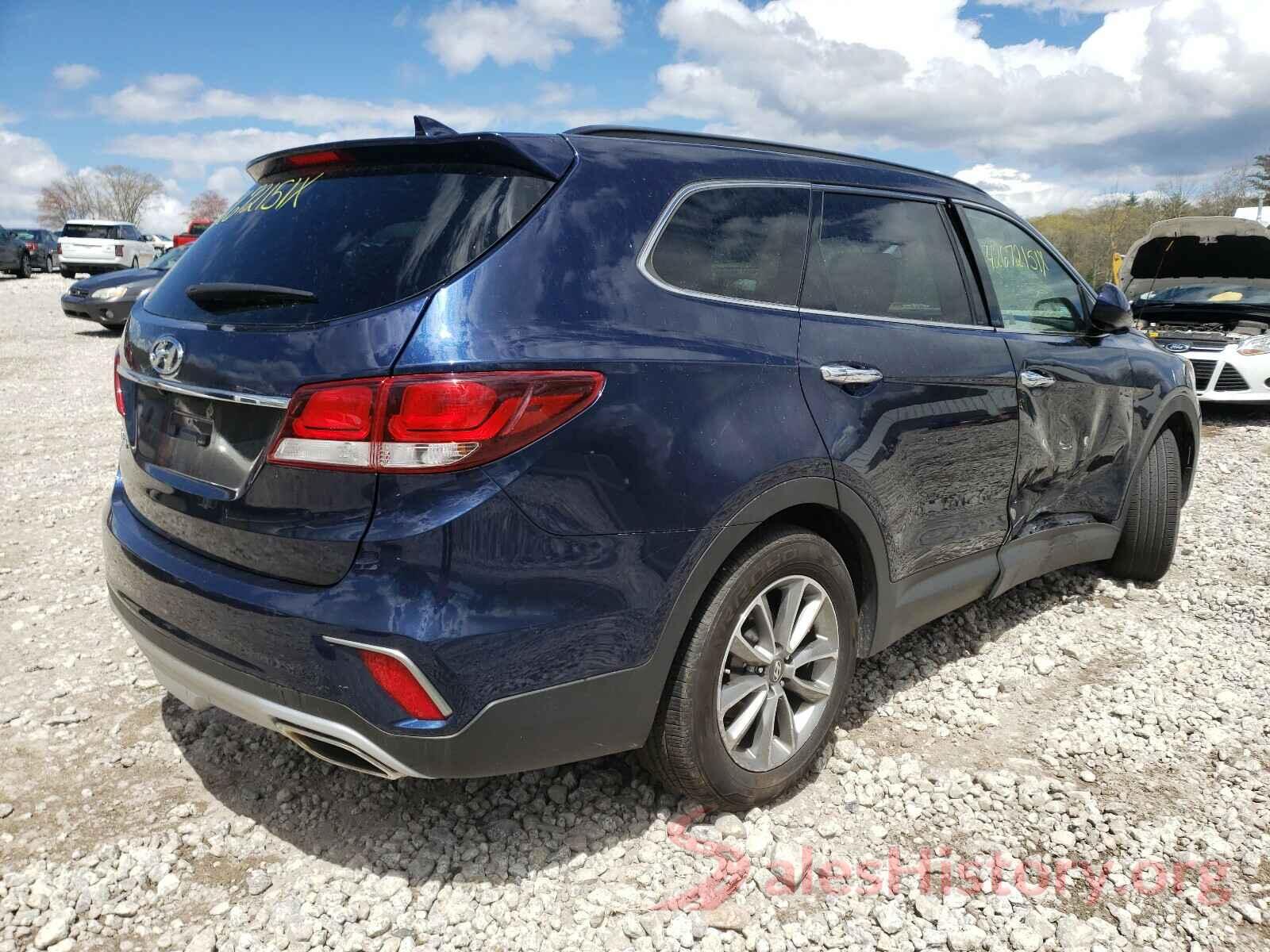 KM8SM4HFXHU187521 2017 HYUNDAI SANTA FE