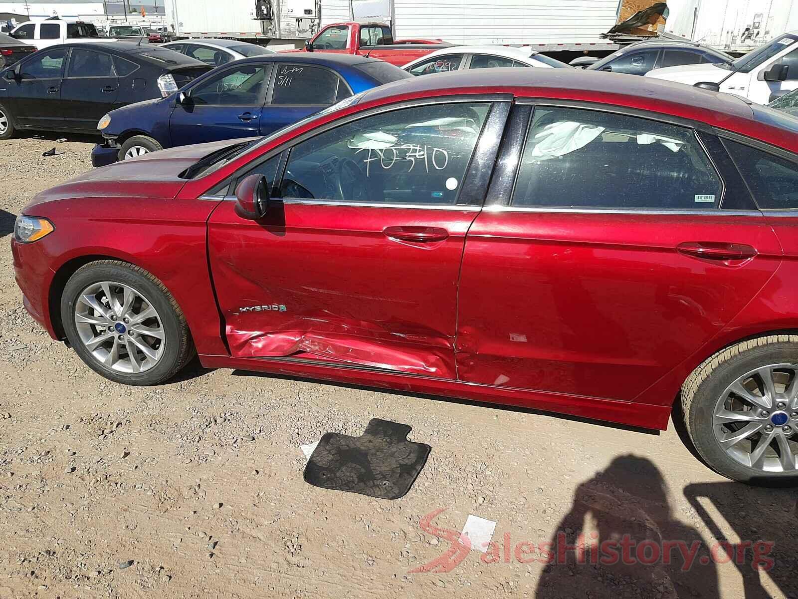 3FA6P0LU0HR383721 2017 FORD FUSION