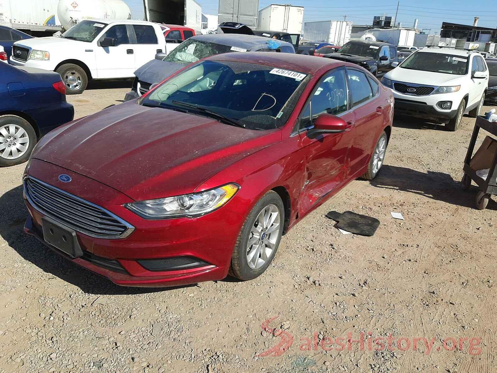 3FA6P0LU0HR383721 2017 FORD FUSION