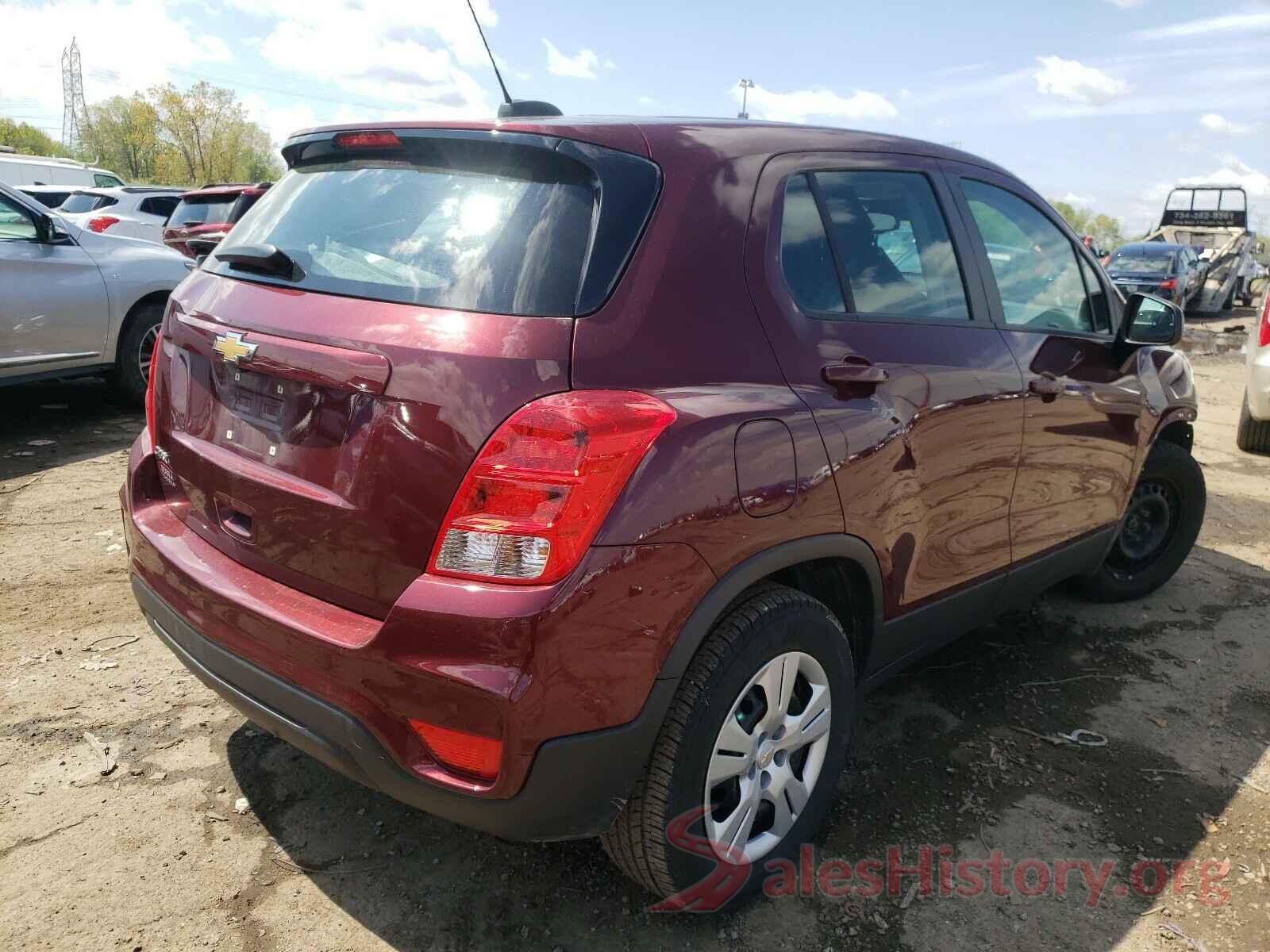 3GNCJKSB8HL247485 2017 CHEVROLET TRAX