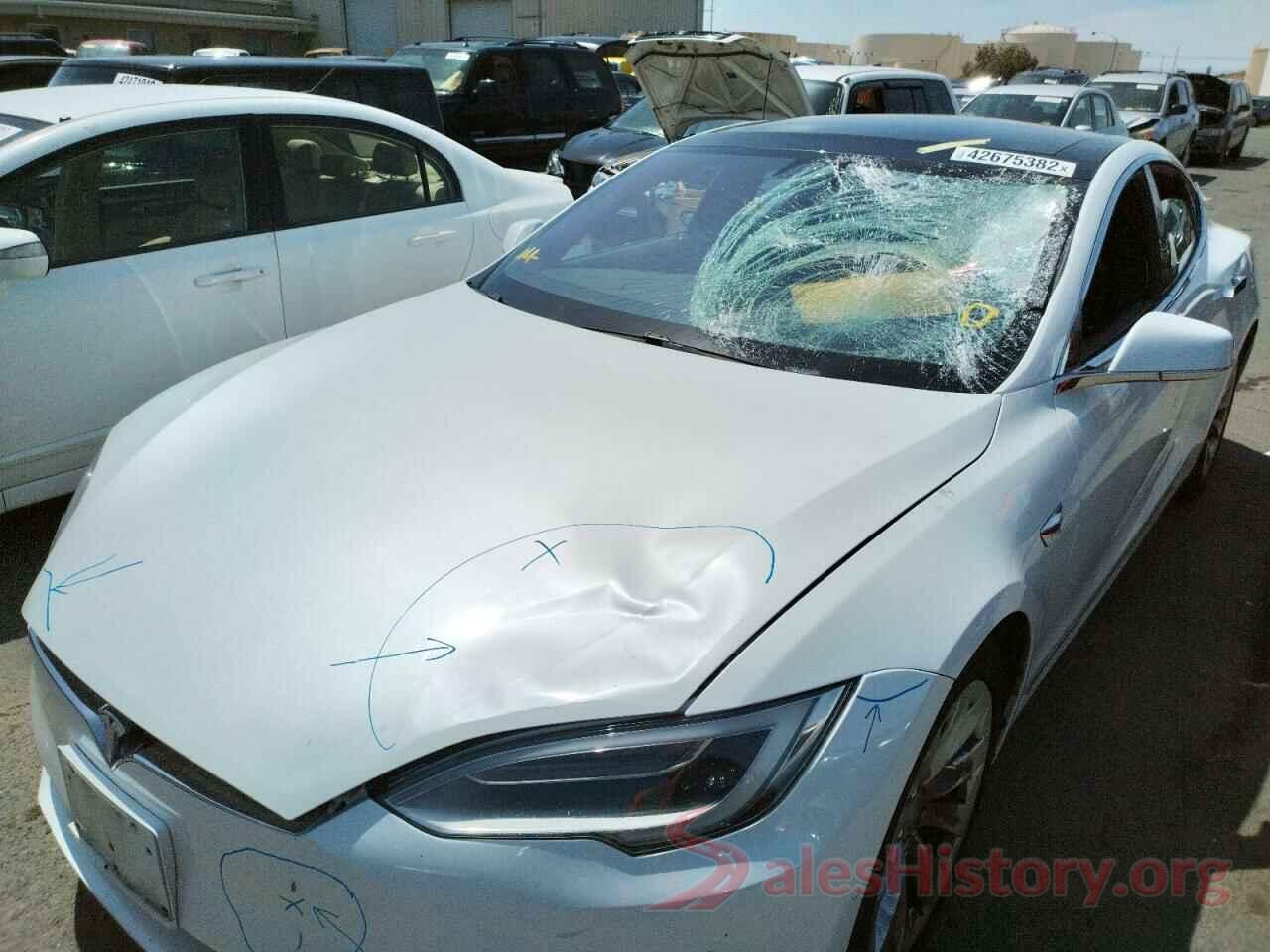 5YJSA1E24JF262659 2018 TESLA MODEL S