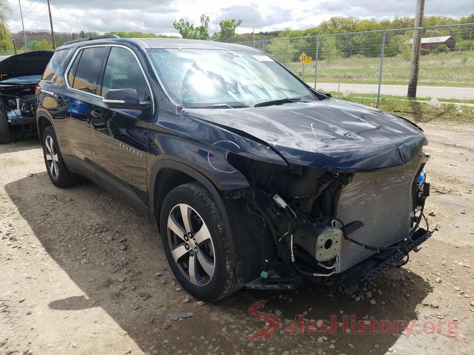 1GNERHKW2KJ155875 2019 CHEVROLET TRAVERSE