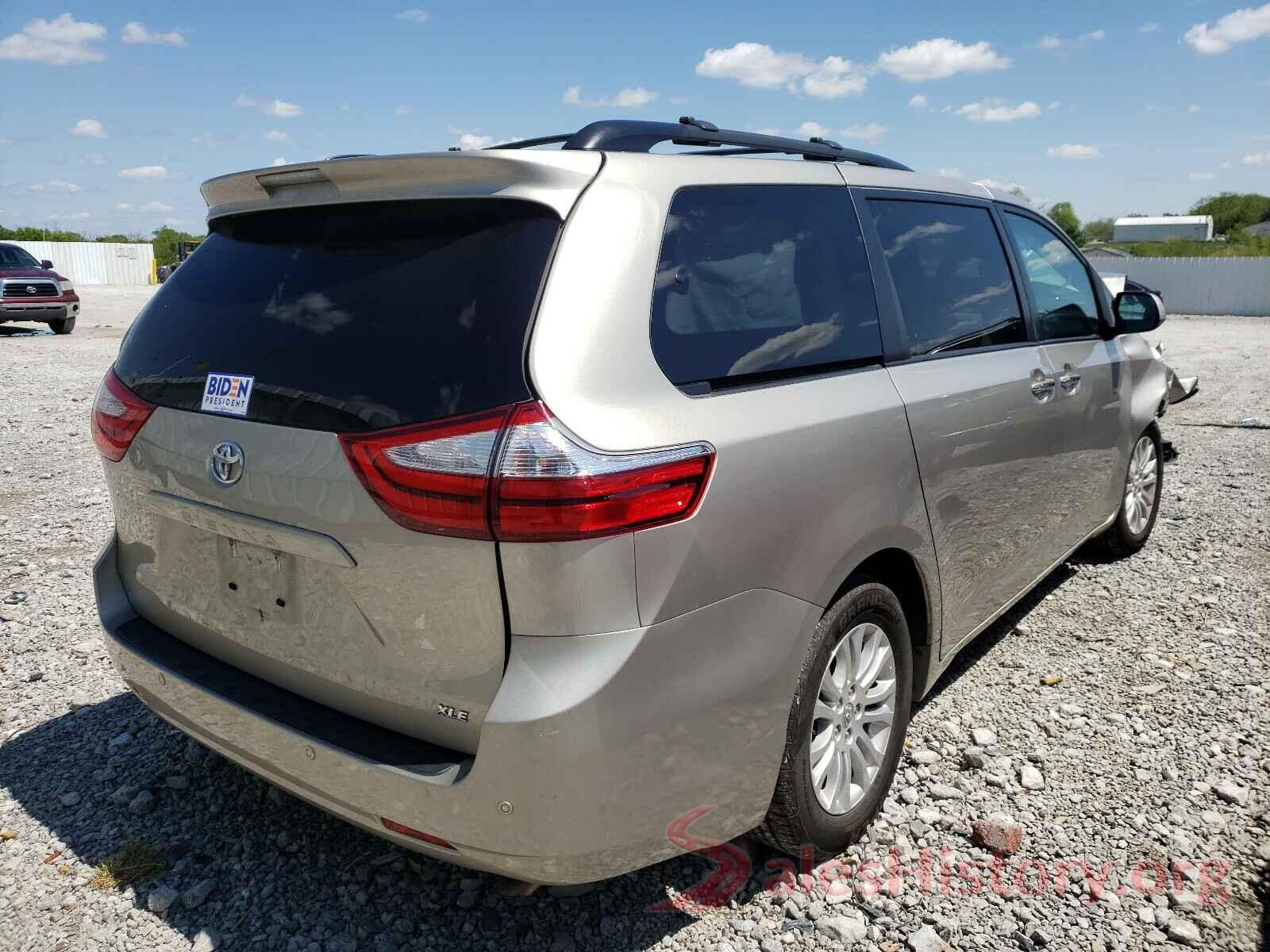 5TDYZ3DC0HS850931 2017 TOYOTA SIENNA