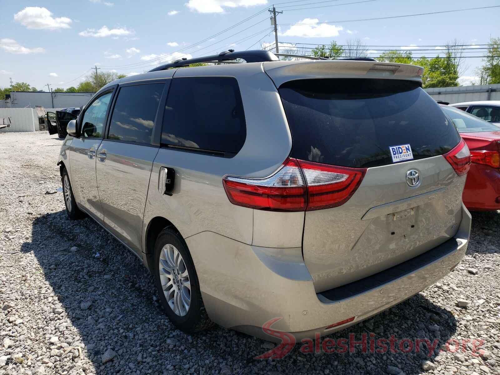 5TDYZ3DC0HS850931 2017 TOYOTA SIENNA