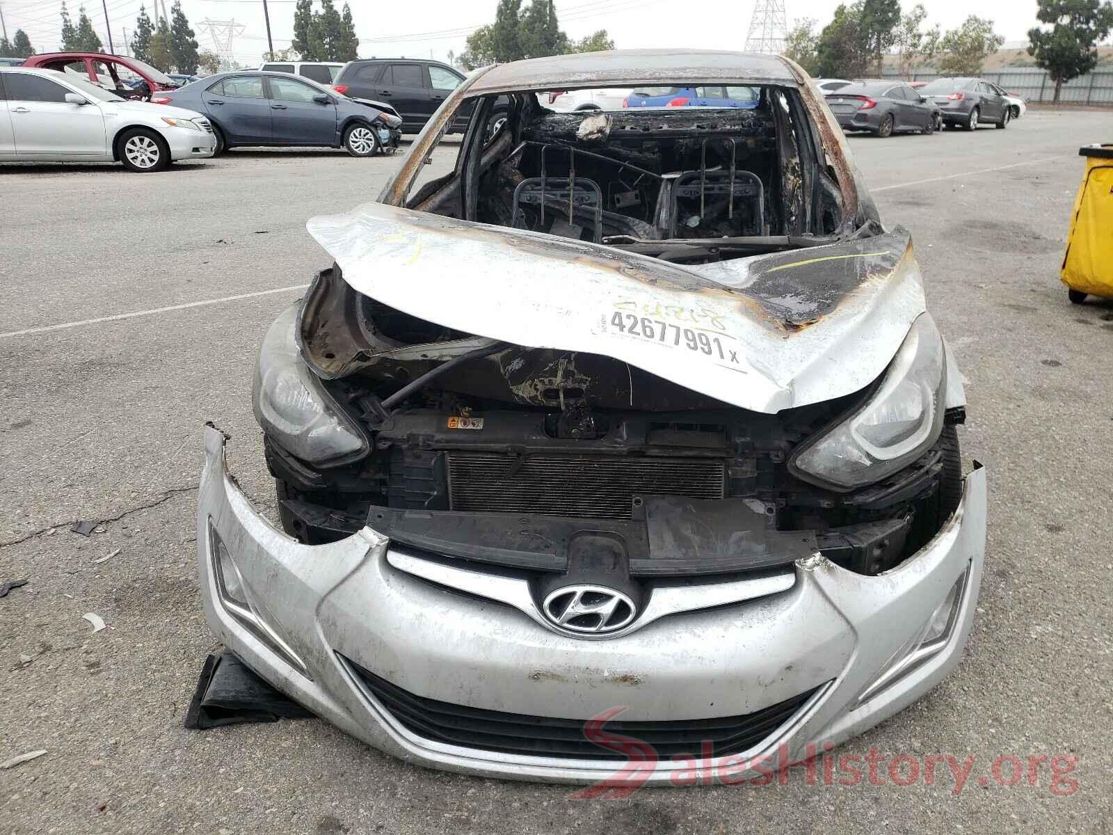 5NPDH4AE2GH658654 2016 HYUNDAI ELANTRA