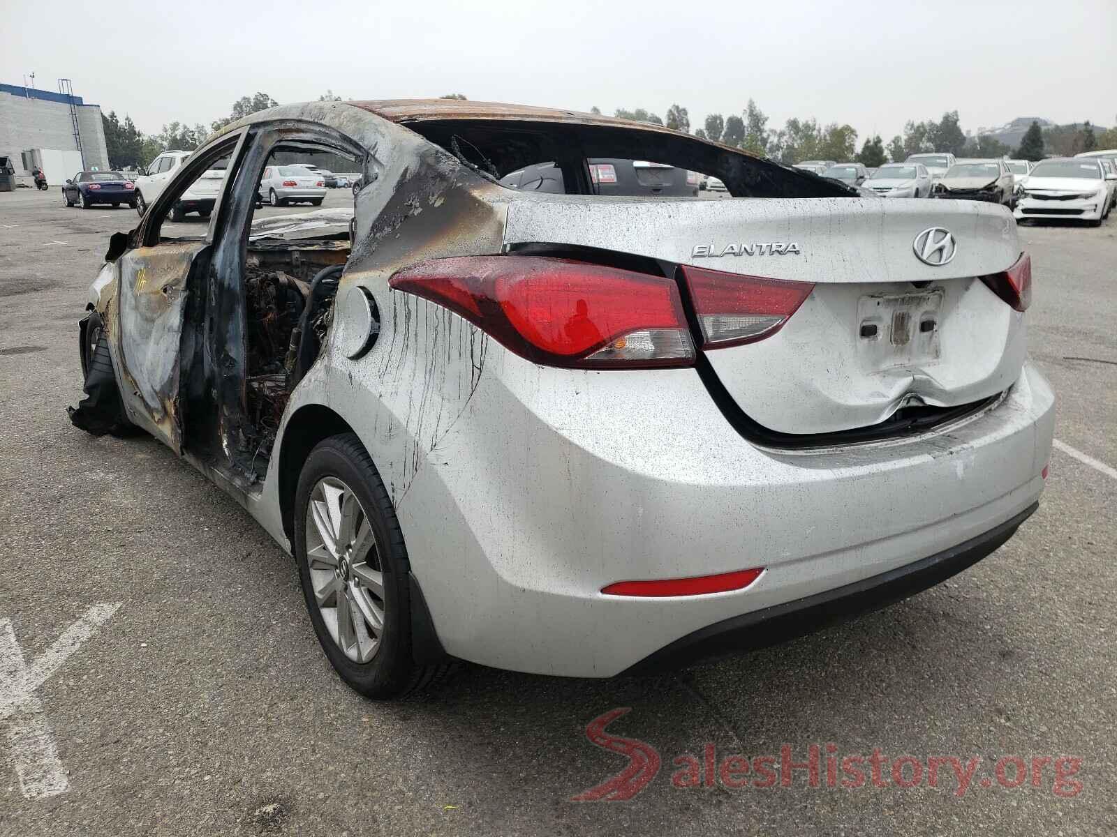 5NPDH4AE2GH658654 2016 HYUNDAI ELANTRA