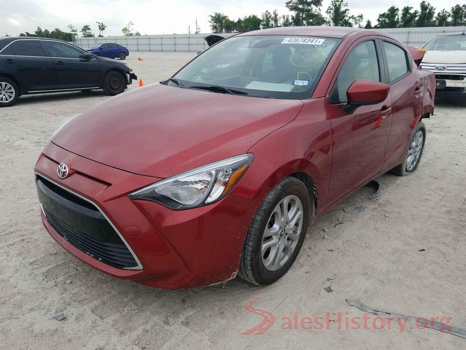 3MYDLBYV8HY157783 2017 TOYOTA YARIS