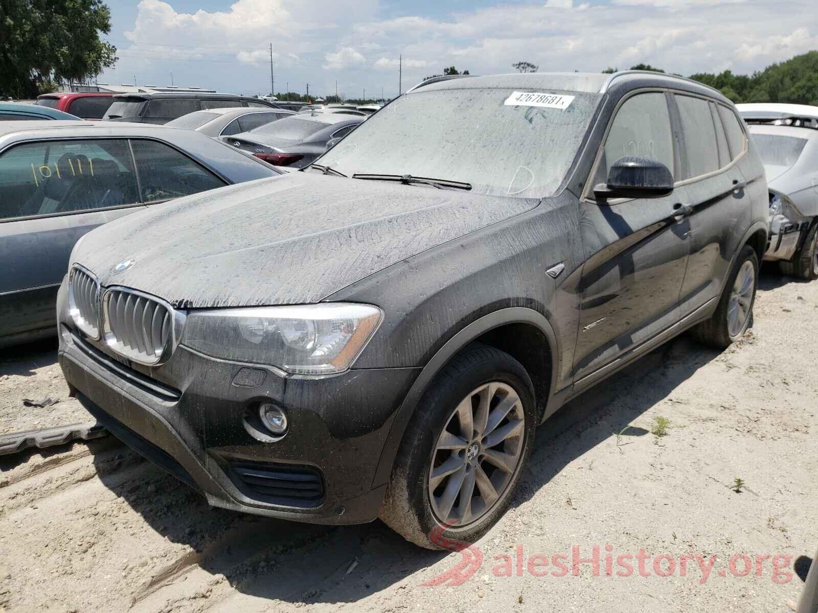 5UXWX9C5XG0D70479 2016 BMW X3