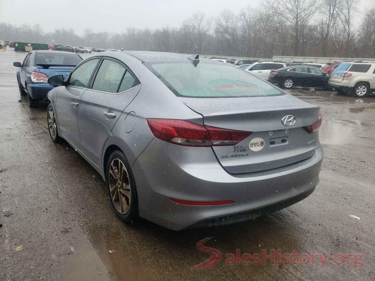 5NPD84LF8HH018861 2017 HYUNDAI ELANTRA