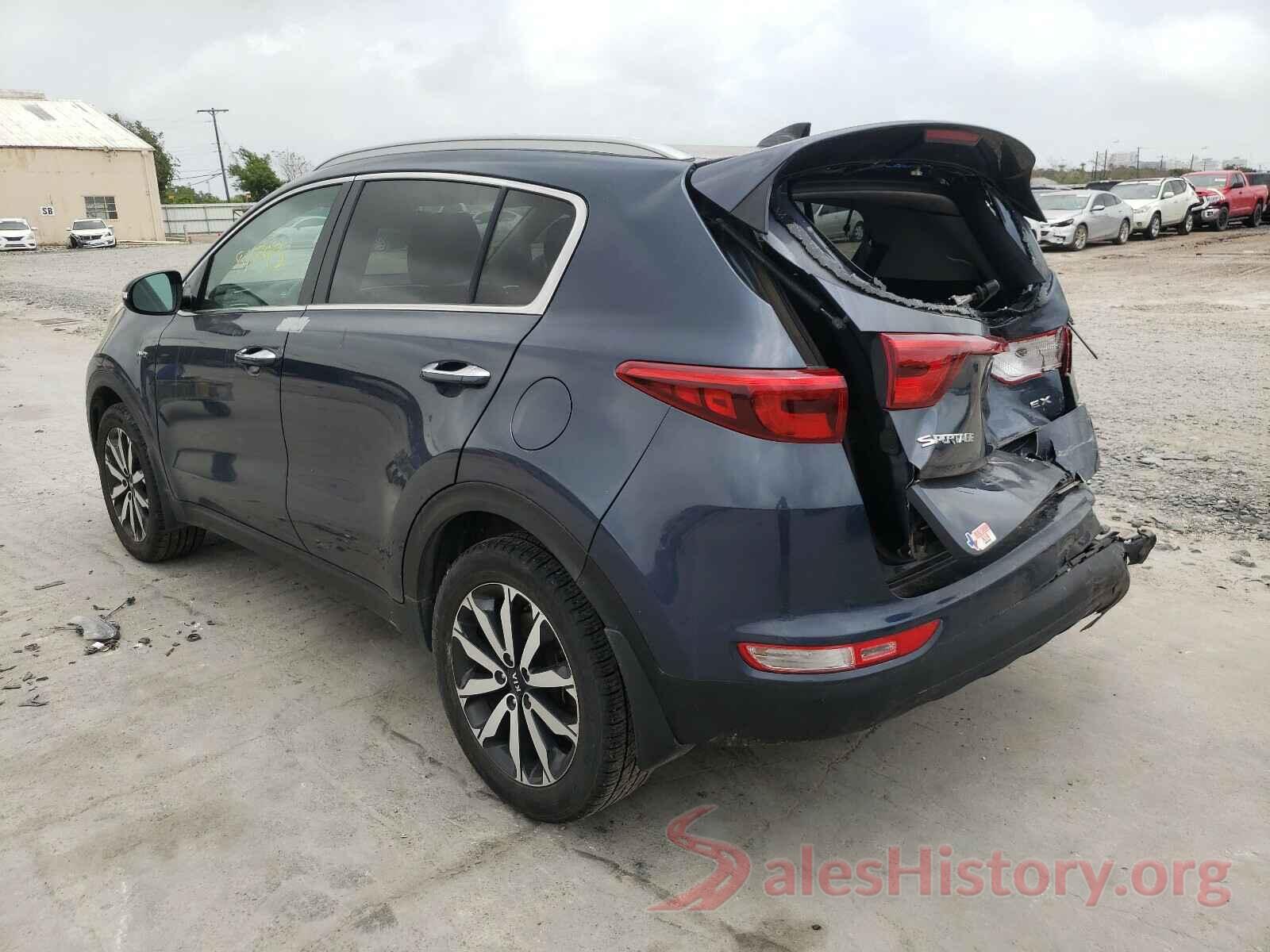 KNDPNCAC3H7166641 2017 KIA SPORTAGE