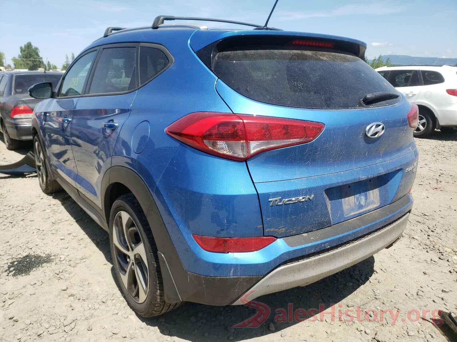 KM8J3CA25HU387285 2017 HYUNDAI TUCSON