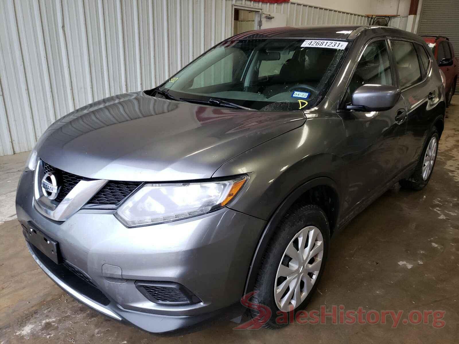 5N1AT2MT4GC810750 2016 NISSAN ROGUE