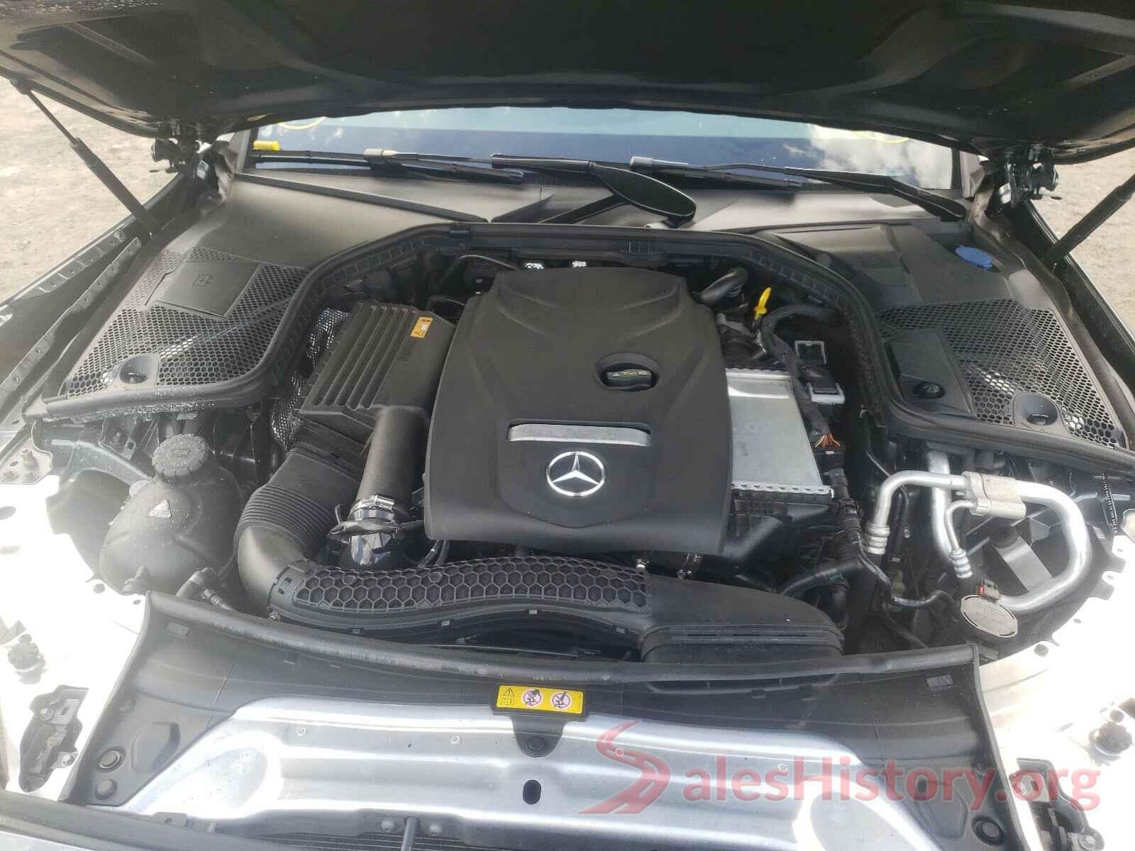 WDDWF4KB3JR357254 2018 MERCEDES-BENZ C CLASS