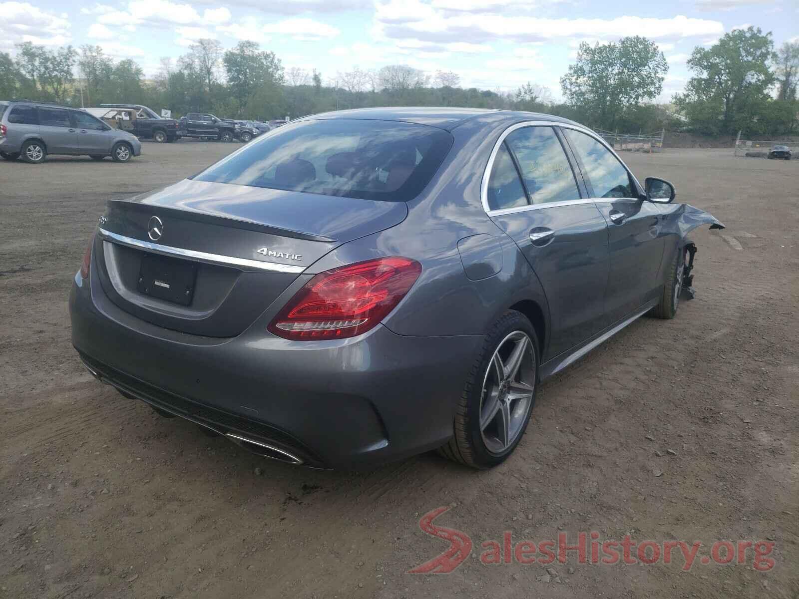 WDDWF4KB3JR357254 2018 MERCEDES-BENZ C CLASS