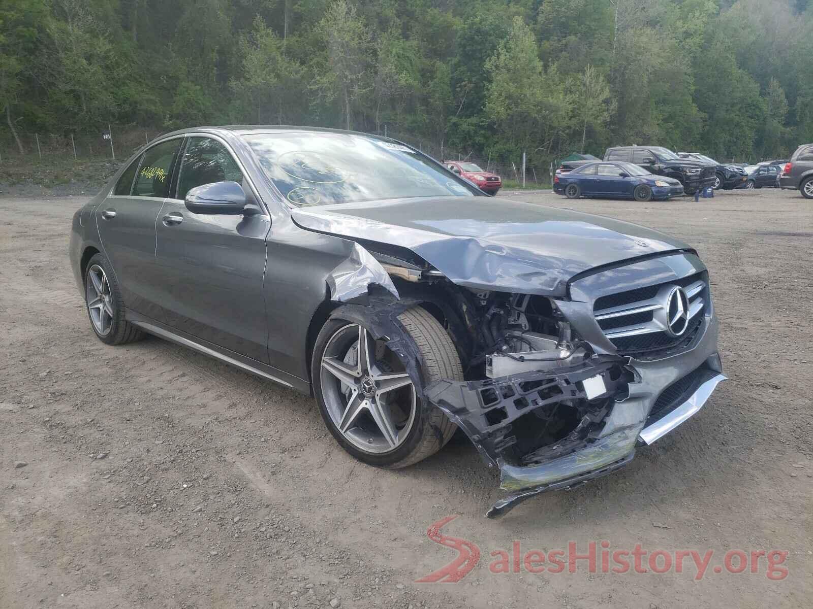 WDDWF4KB3JR357254 2018 MERCEDES-BENZ C CLASS