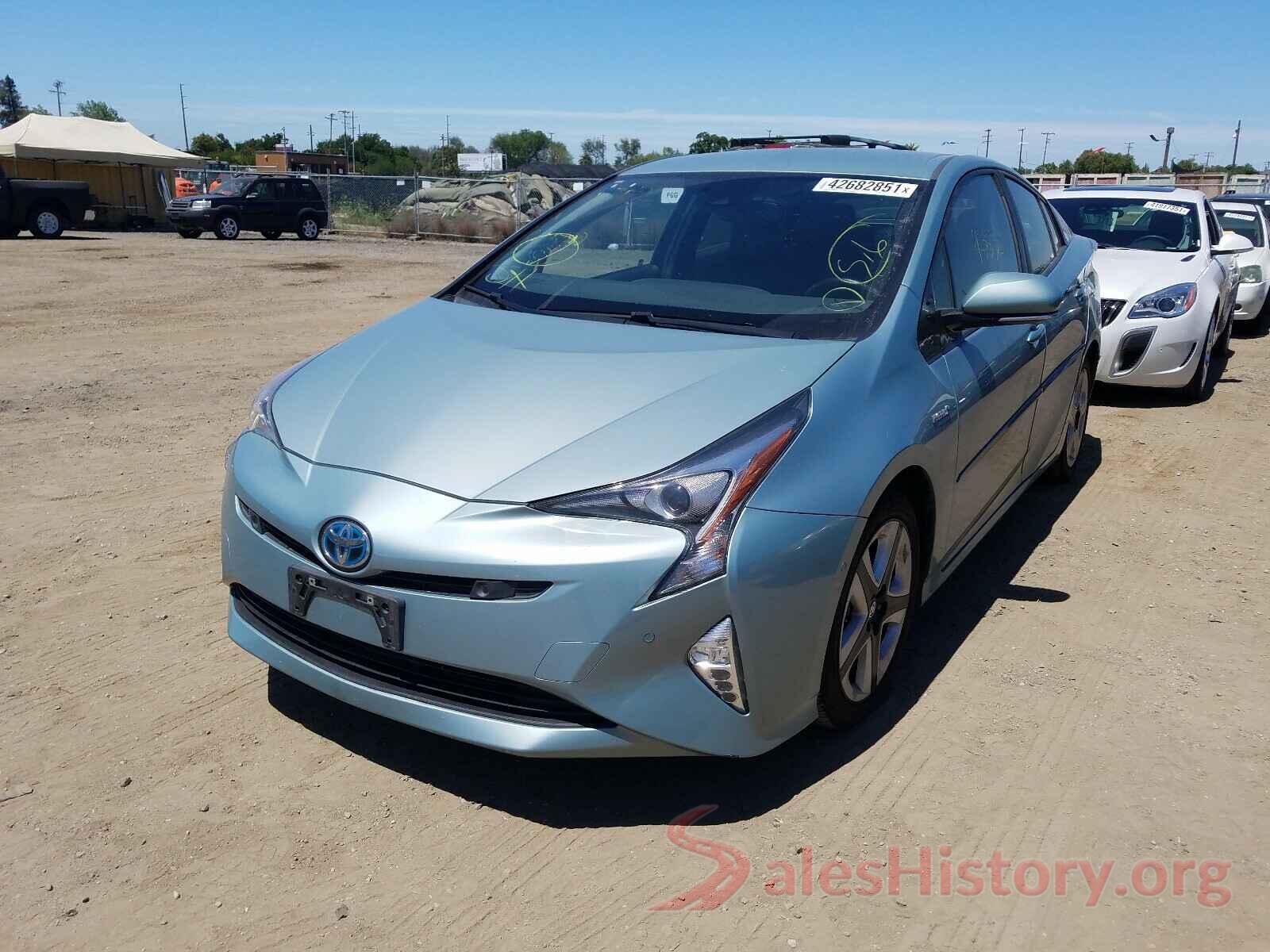 JTDKARFU6G3505120 2016 TOYOTA PRIUS