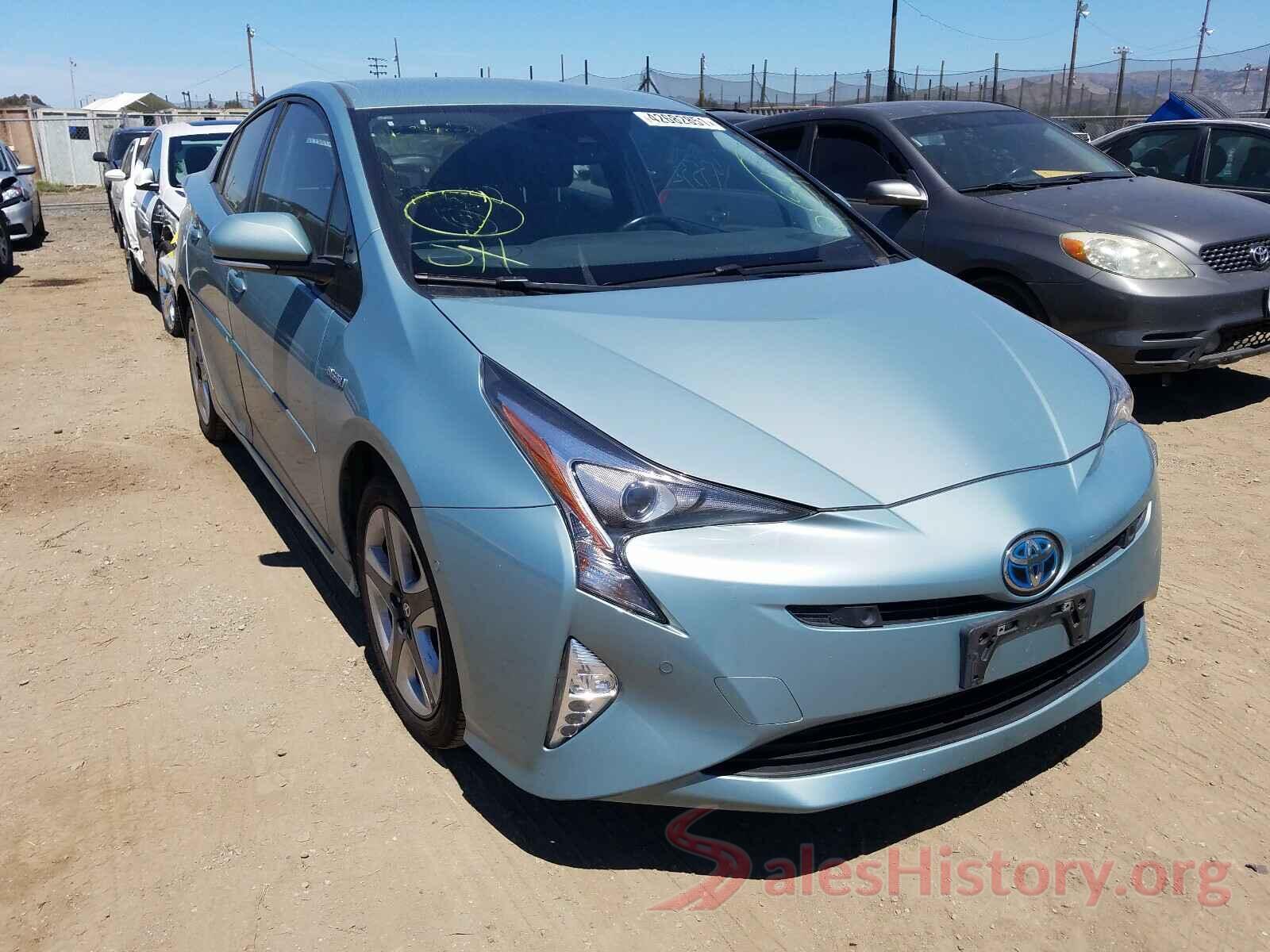 JTDKARFU6G3505120 2016 TOYOTA PRIUS