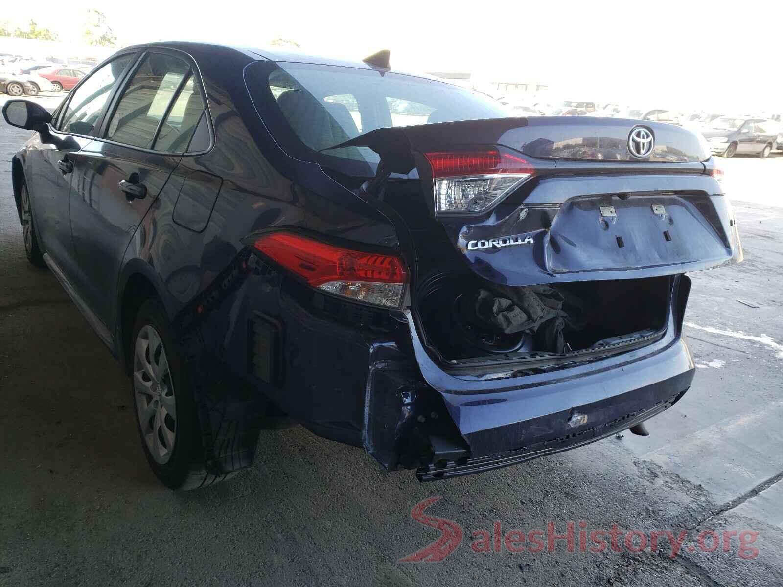 5YFEPRAE7LP114393 2020 TOYOTA COROLLA