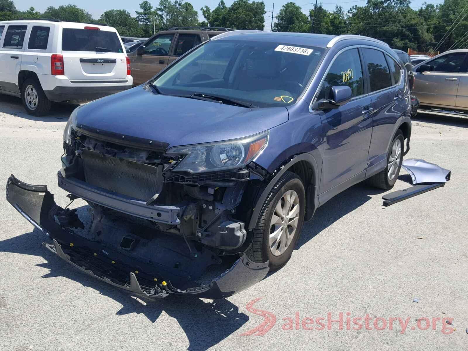 2HKRM4H71EH708336 2014 HONDA CR-V EXL