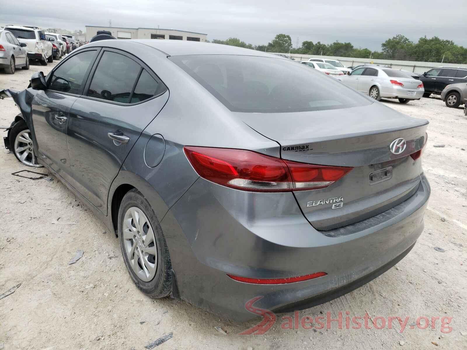 KMHD74LF8JU596811 2018 HYUNDAI ELANTRA