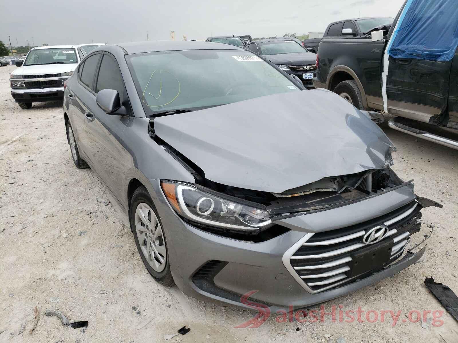 KMHD74LF8JU596811 2018 HYUNDAI ELANTRA