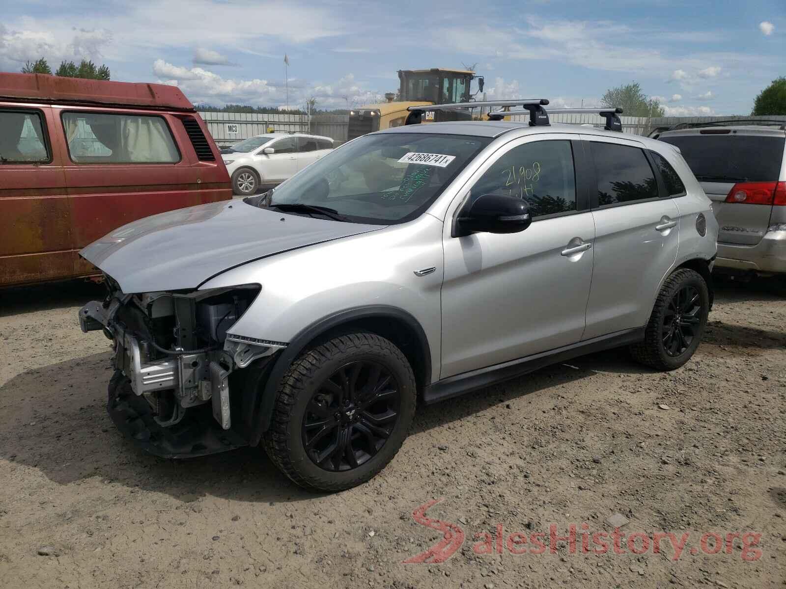 JA4AR3AU0KU009297 2019 MITSUBISHI OUTLANDER