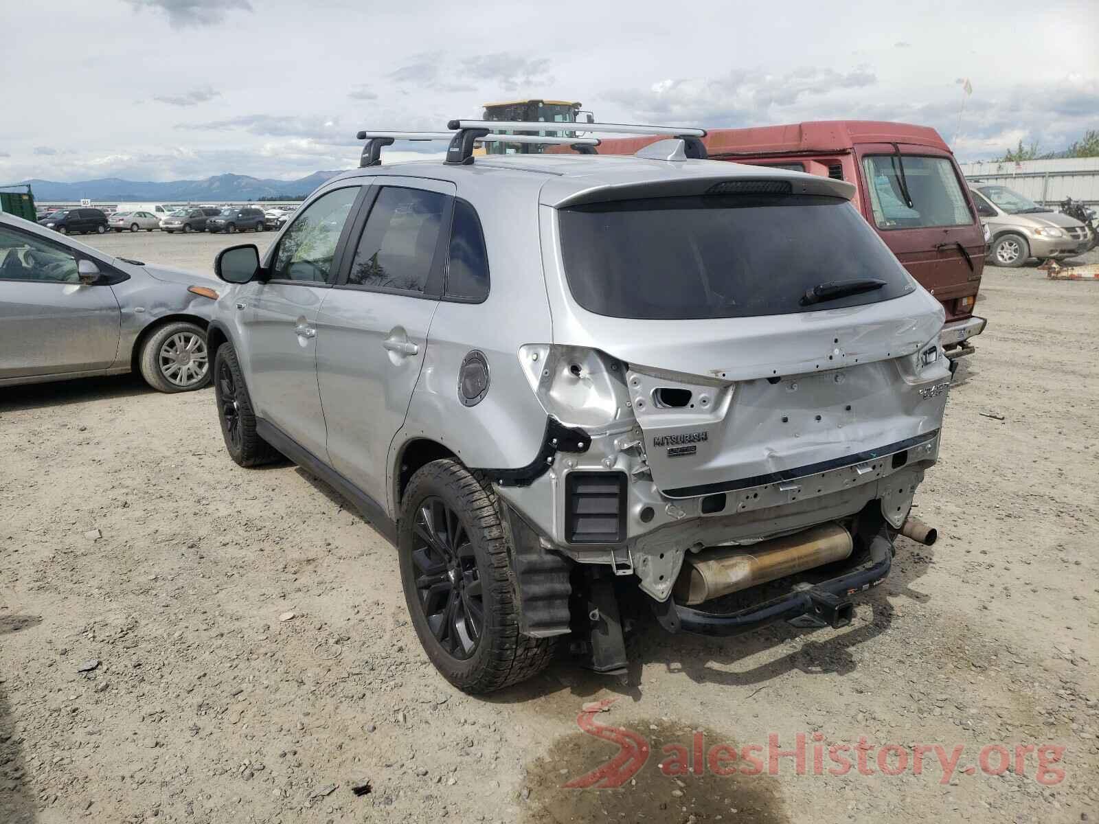 JA4AR3AU0KU009297 2019 MITSUBISHI OUTLANDER