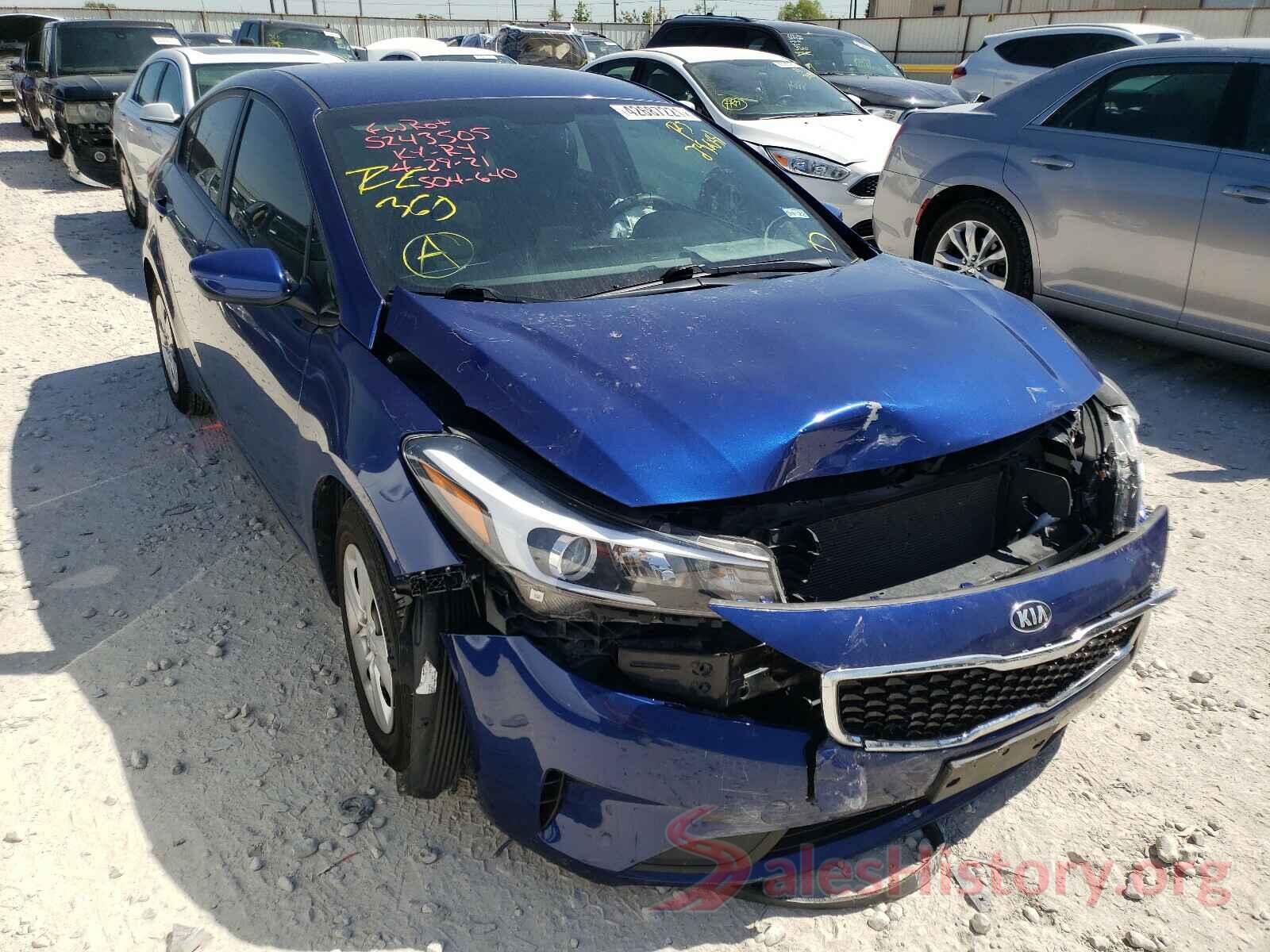 3KPFK4A73JE236058 2018 KIA FORTE