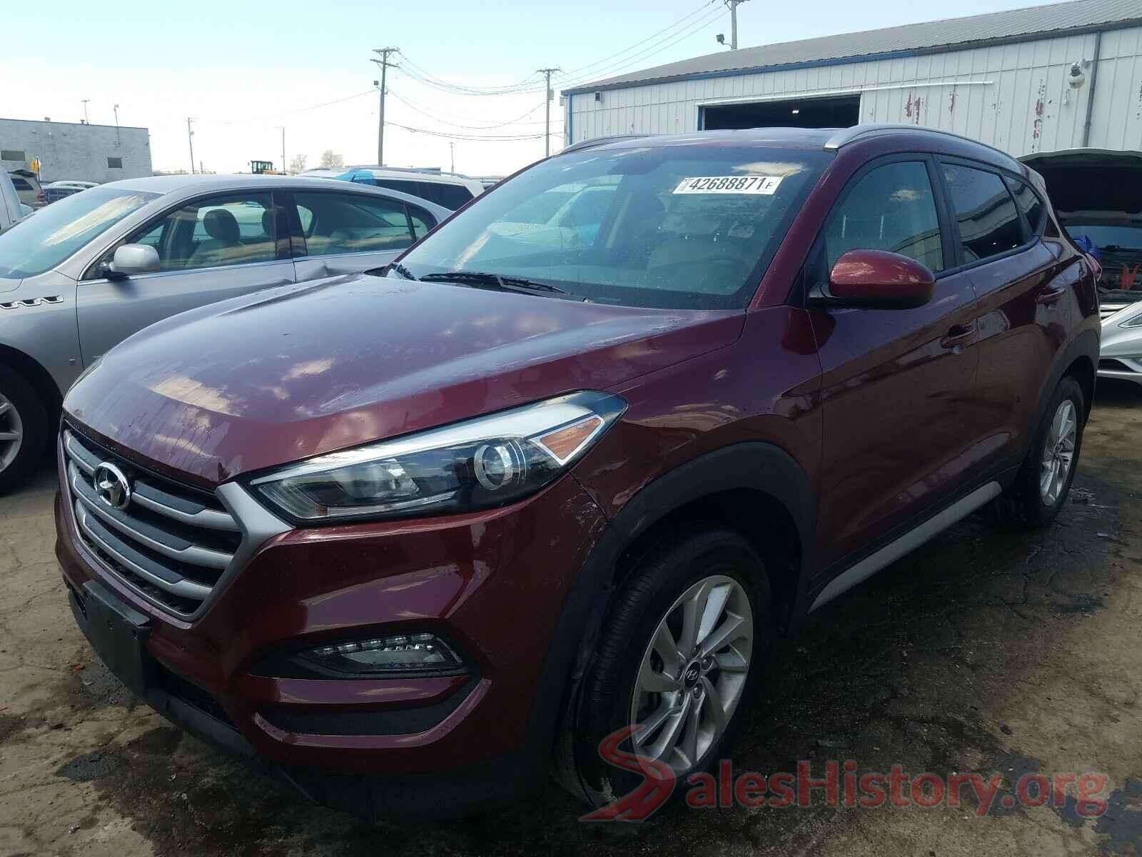 KM8J33A42JU607134 2018 HYUNDAI TUCSON