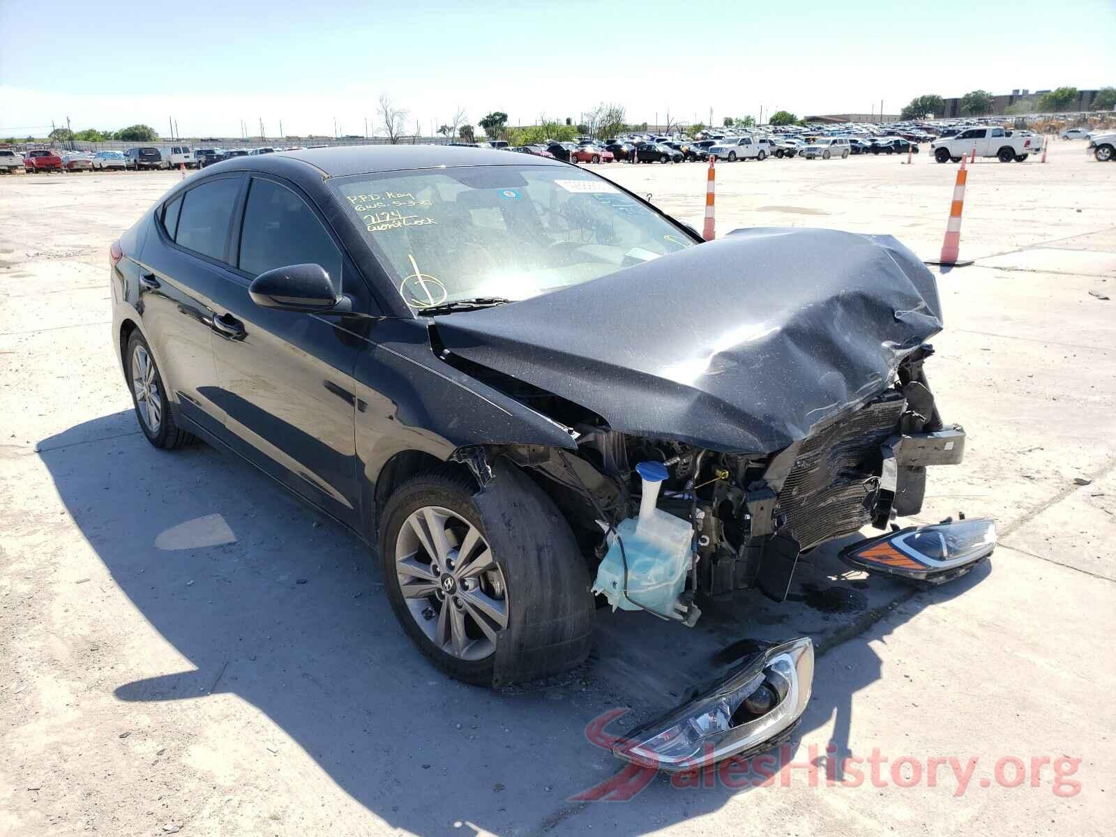 KMHD84LF1HU207174 2017 HYUNDAI ELANTRA