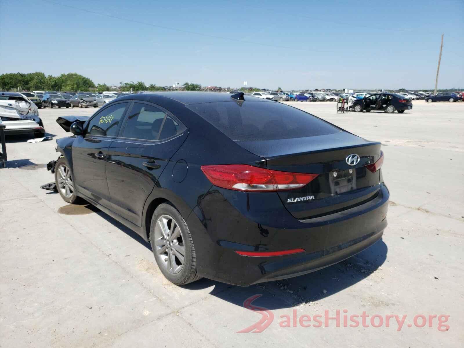 KMHD84LF1HU207174 2017 HYUNDAI ELANTRA