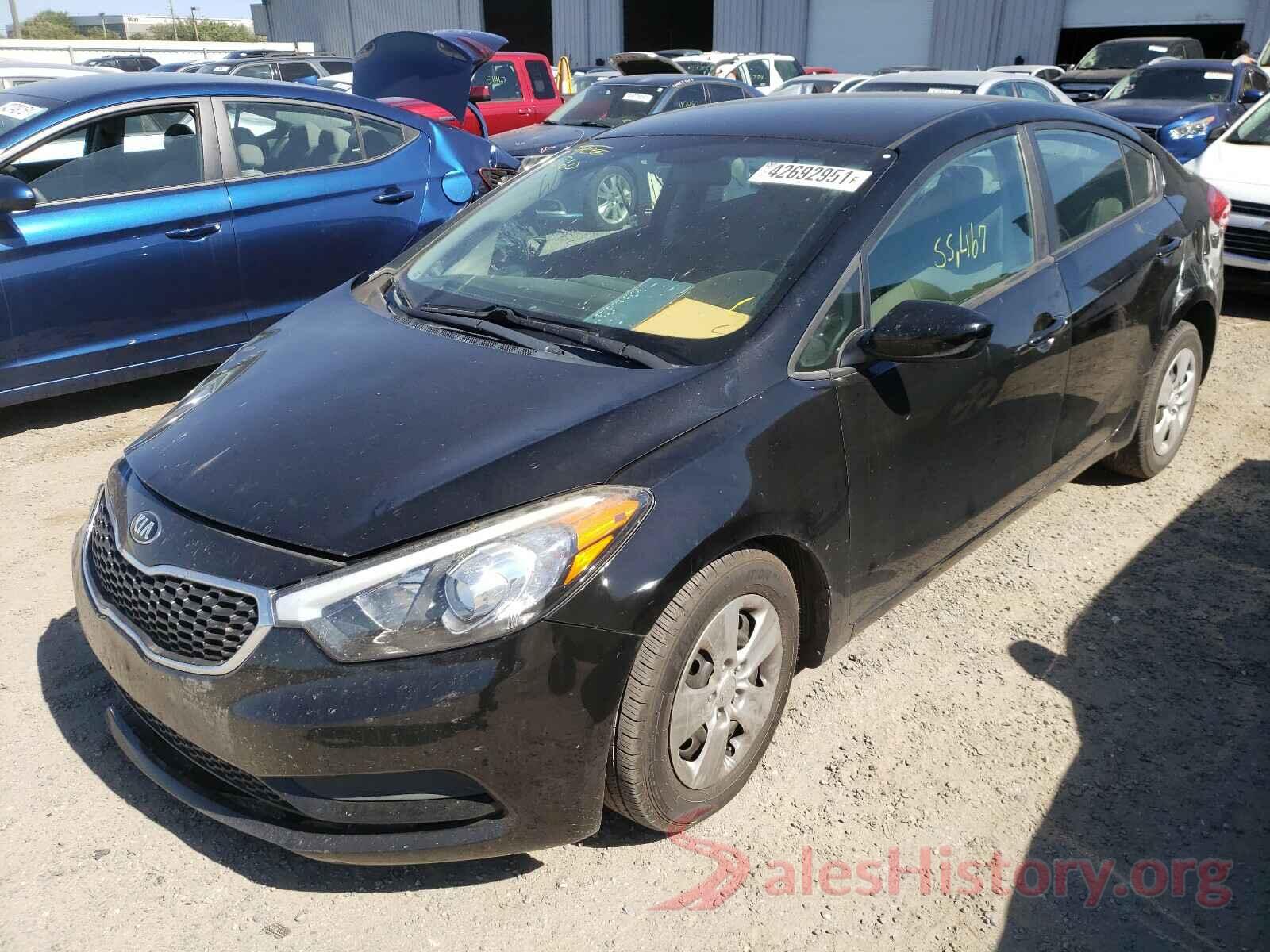 KNAFK4A66G5518848 2016 KIA FORTE