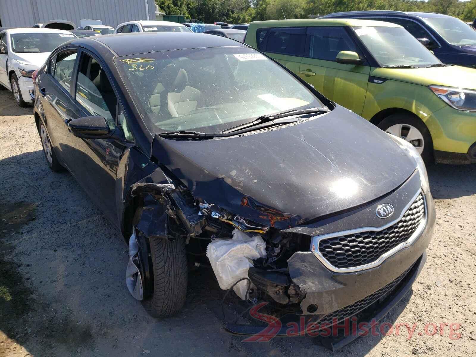 KNAFK4A66G5518848 2016 KIA FORTE