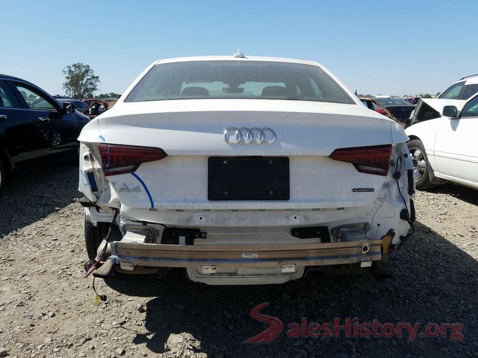 WAUENAF44KN001890 2019 AUDI A4