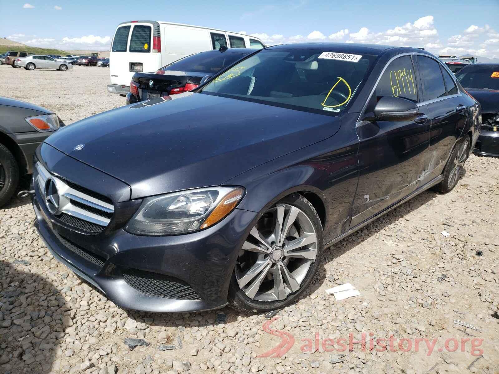 55SWF4KB6GU114576 2016 MERCEDES-BENZ C CLASS