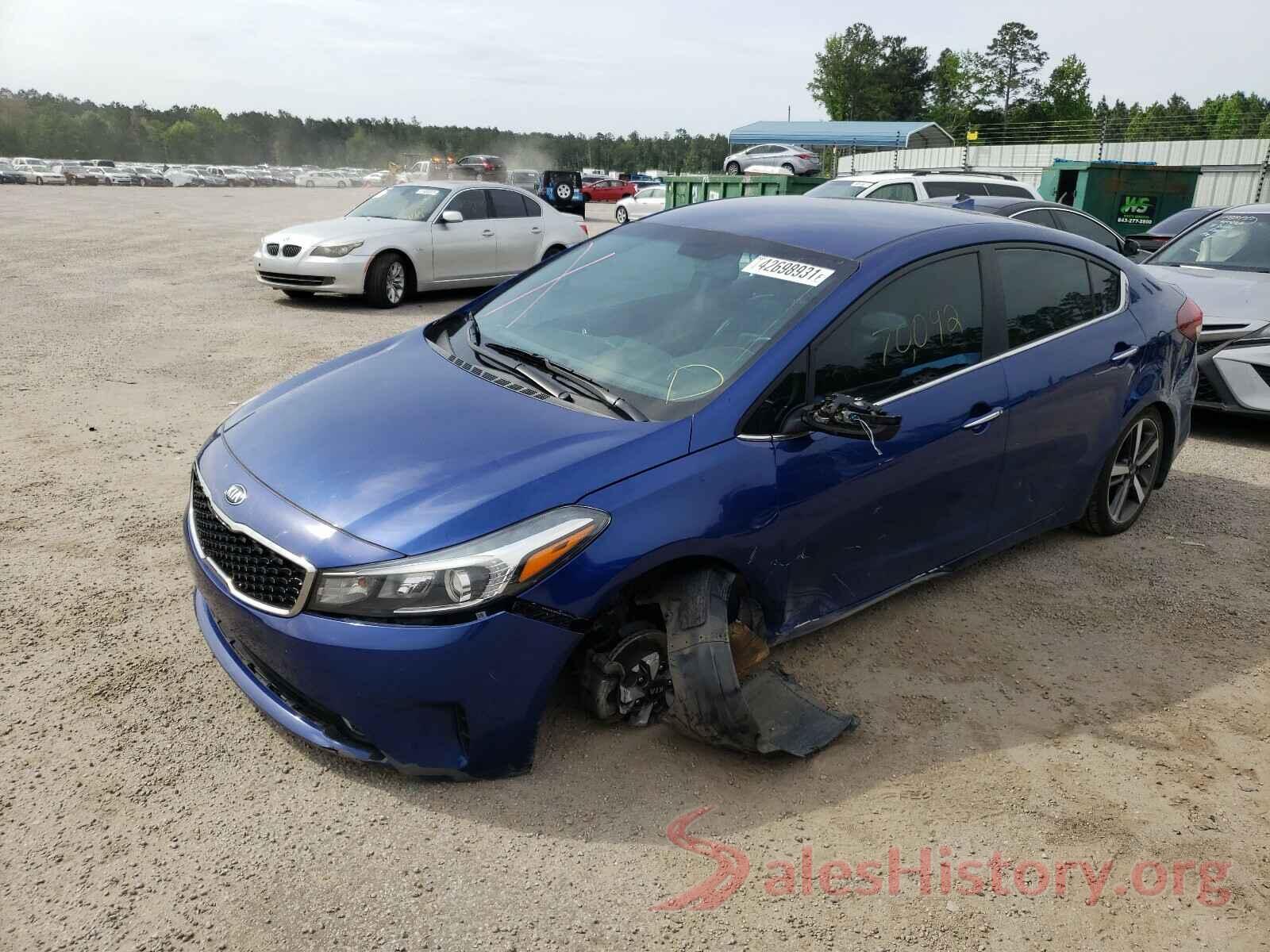 3KPFL4A88HE072130 2017 KIA FORTE