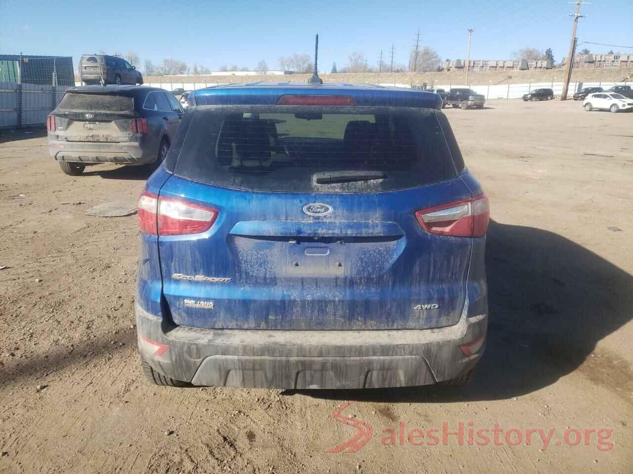 MAJ6S3FL4NC461673 2022 FORD ECOSPORT