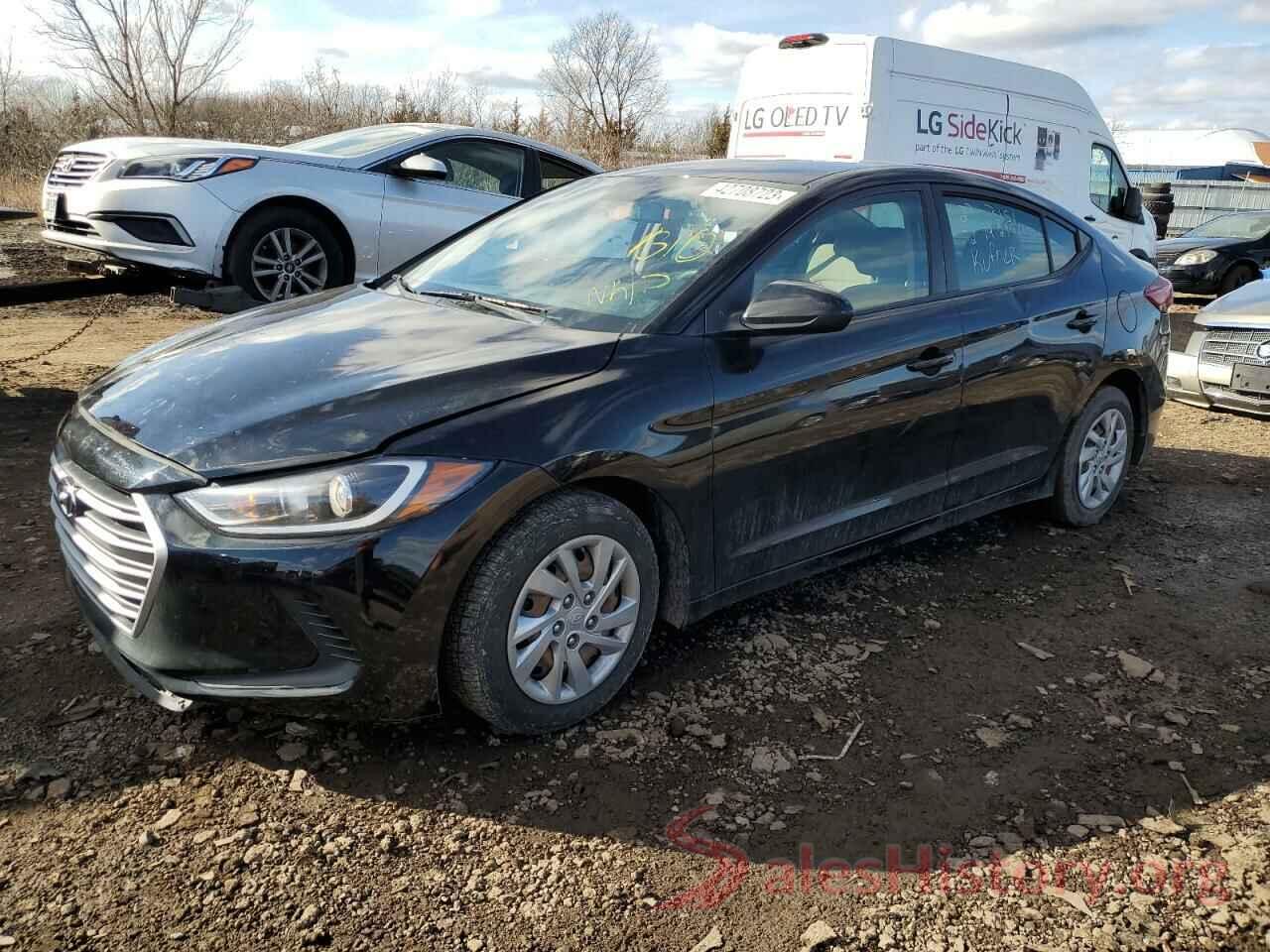 KMHD74LFXJU510348 2018 HYUNDAI ELANTRA