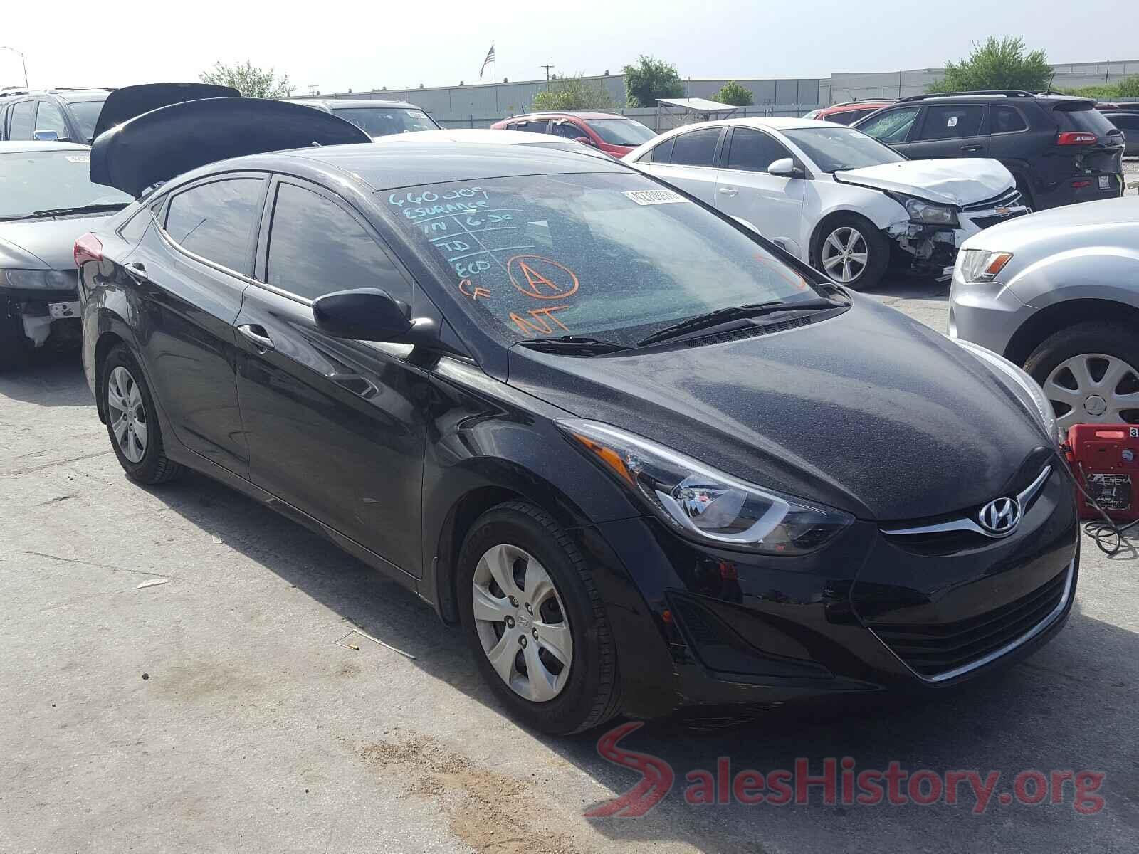 5NPDH4AE1GH665661 2016 HYUNDAI ELANTRA