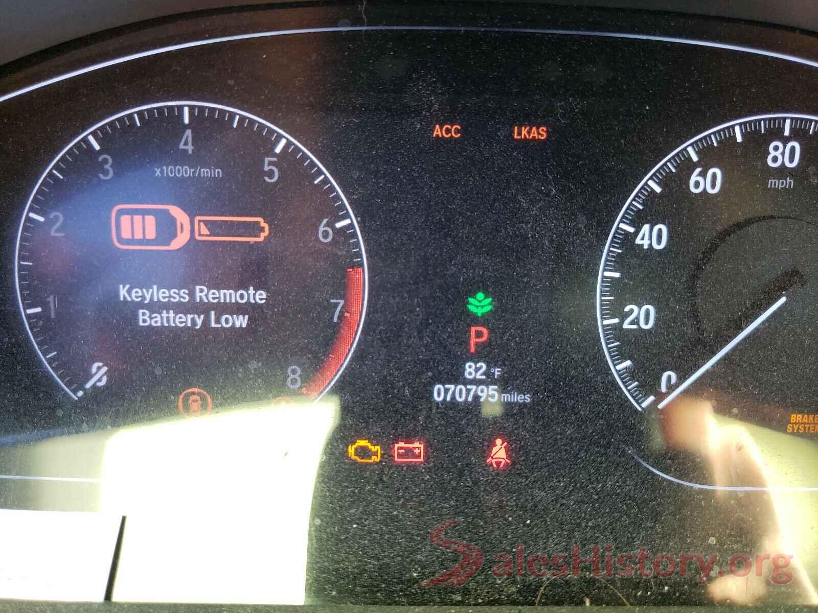 1HGCV1F3XJA173320 2018 HONDA ACCORD