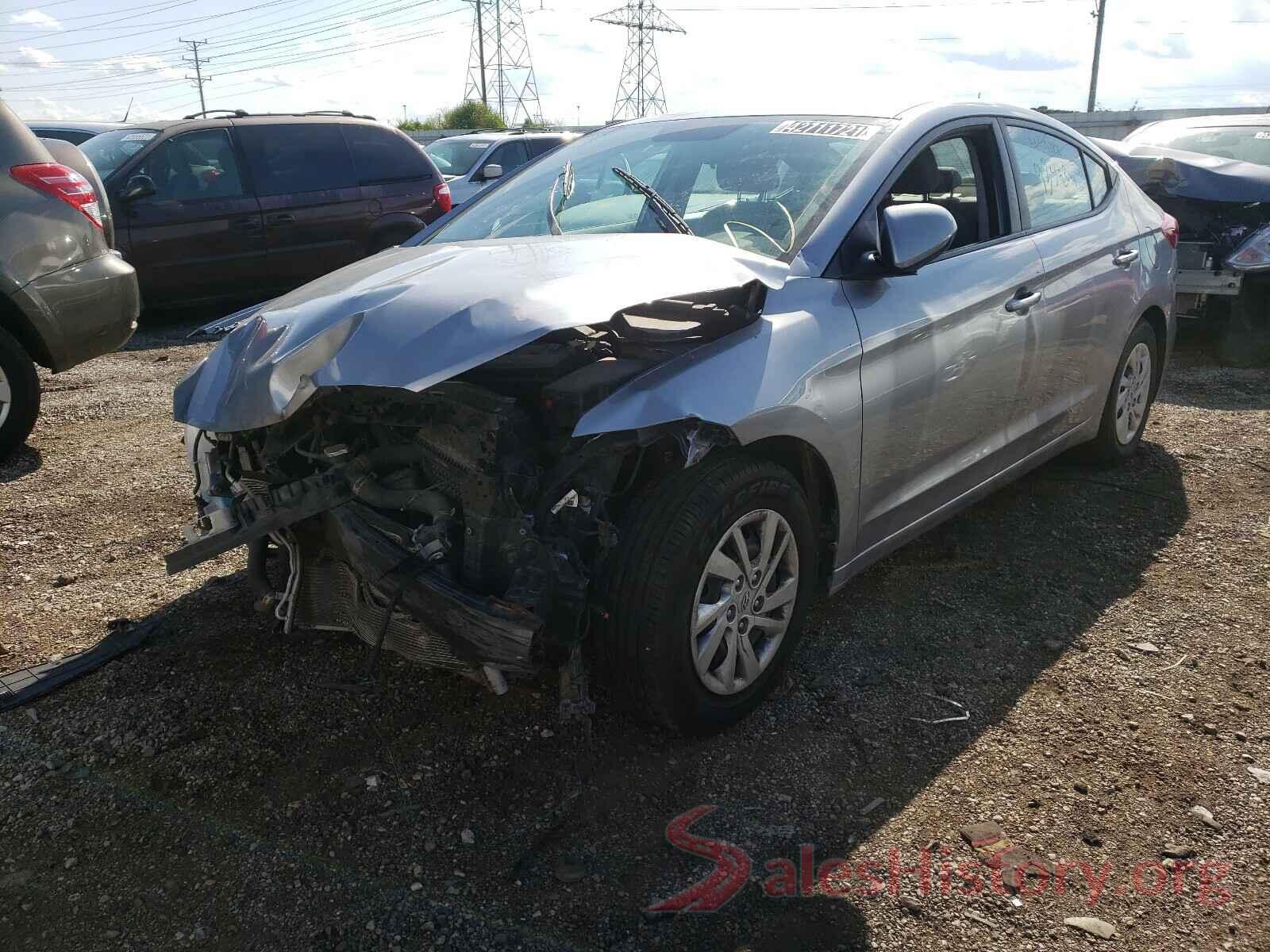 5NPD74LF7HH206984 2017 HYUNDAI ELANTRA